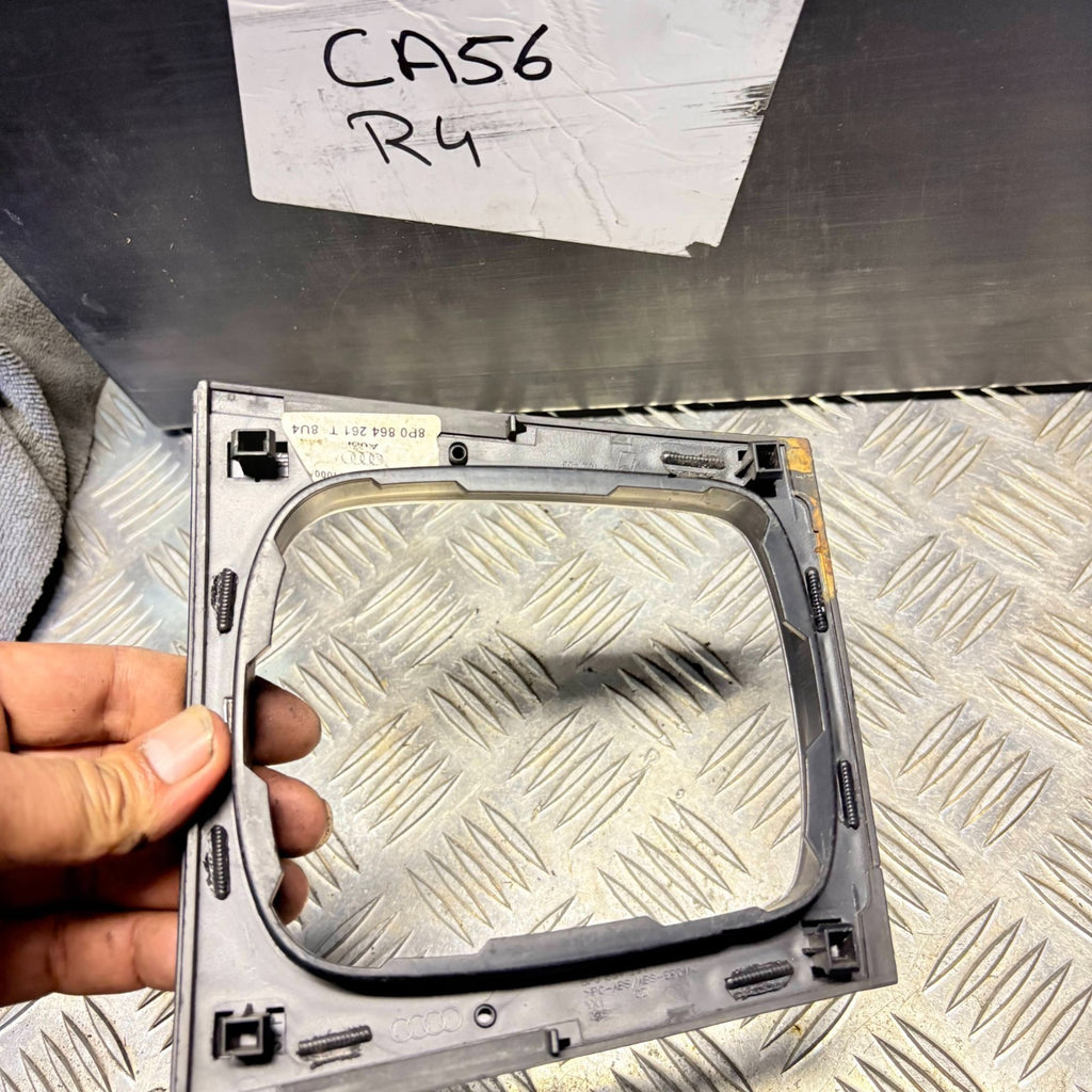 Audi A3 8P Central Console Tunnel Lining Mask Trim Bezel 8P0864261T 03-12