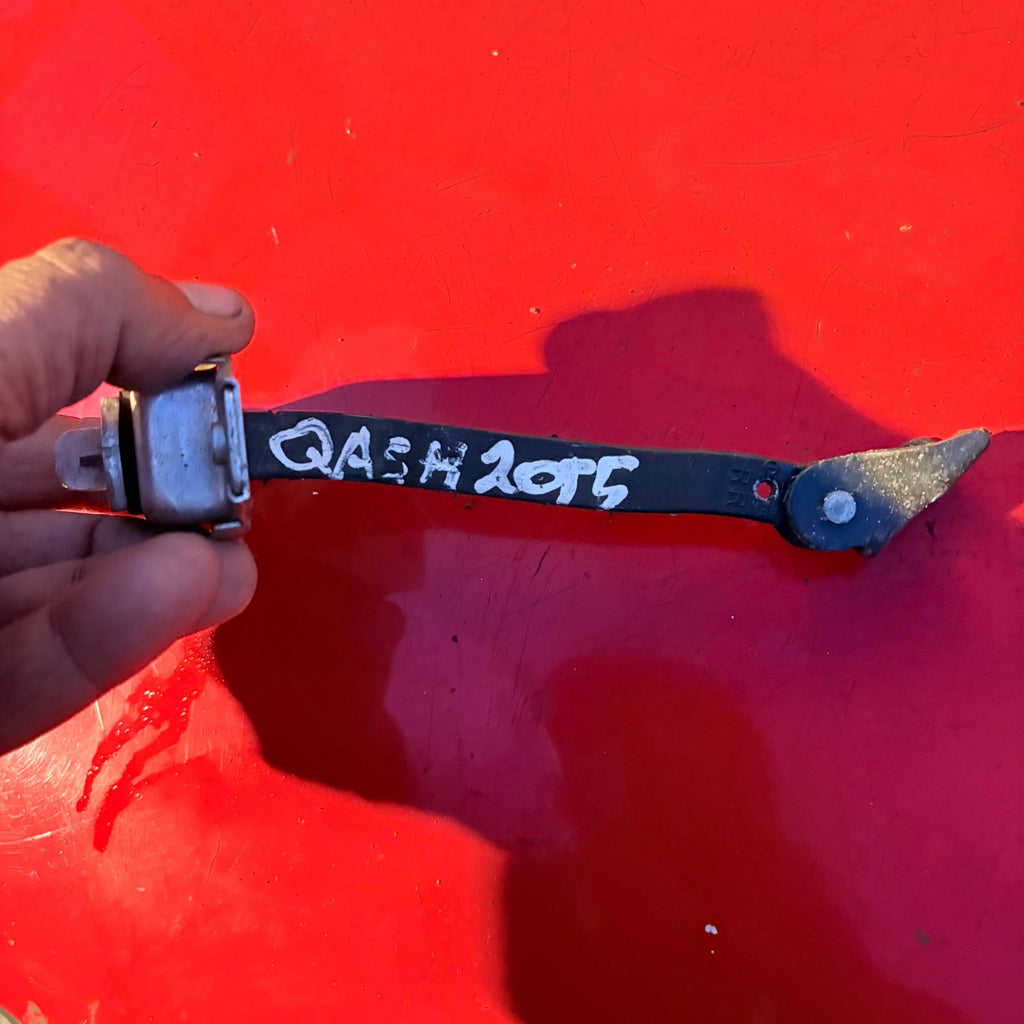 NISSAN QASHQAI 2015 OFFSIDE DRIVER RIGHT REAR DOOR CHECK STRAP