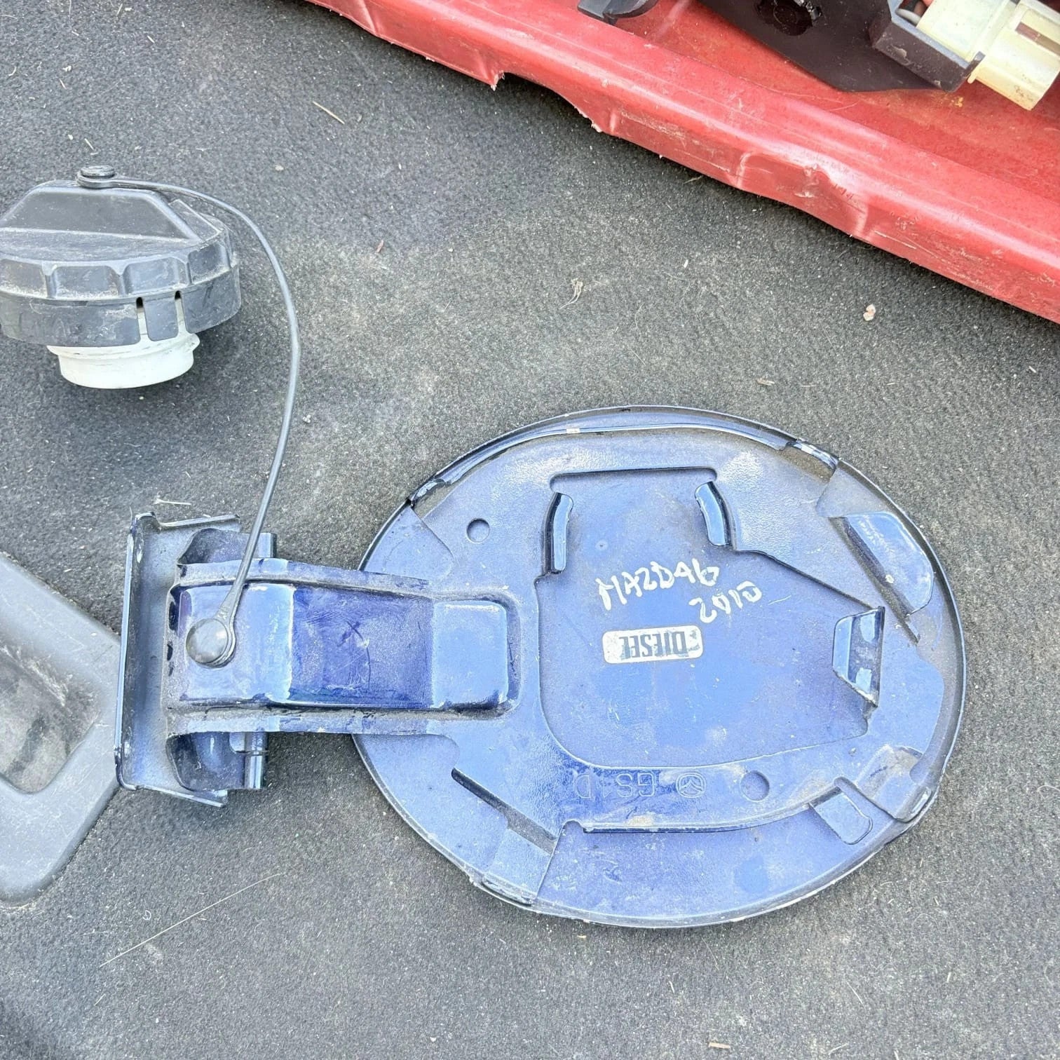 Suzuki Swift Sport Boosterjet MK5 18316 - Fuel Filler Cap & Flap 2010