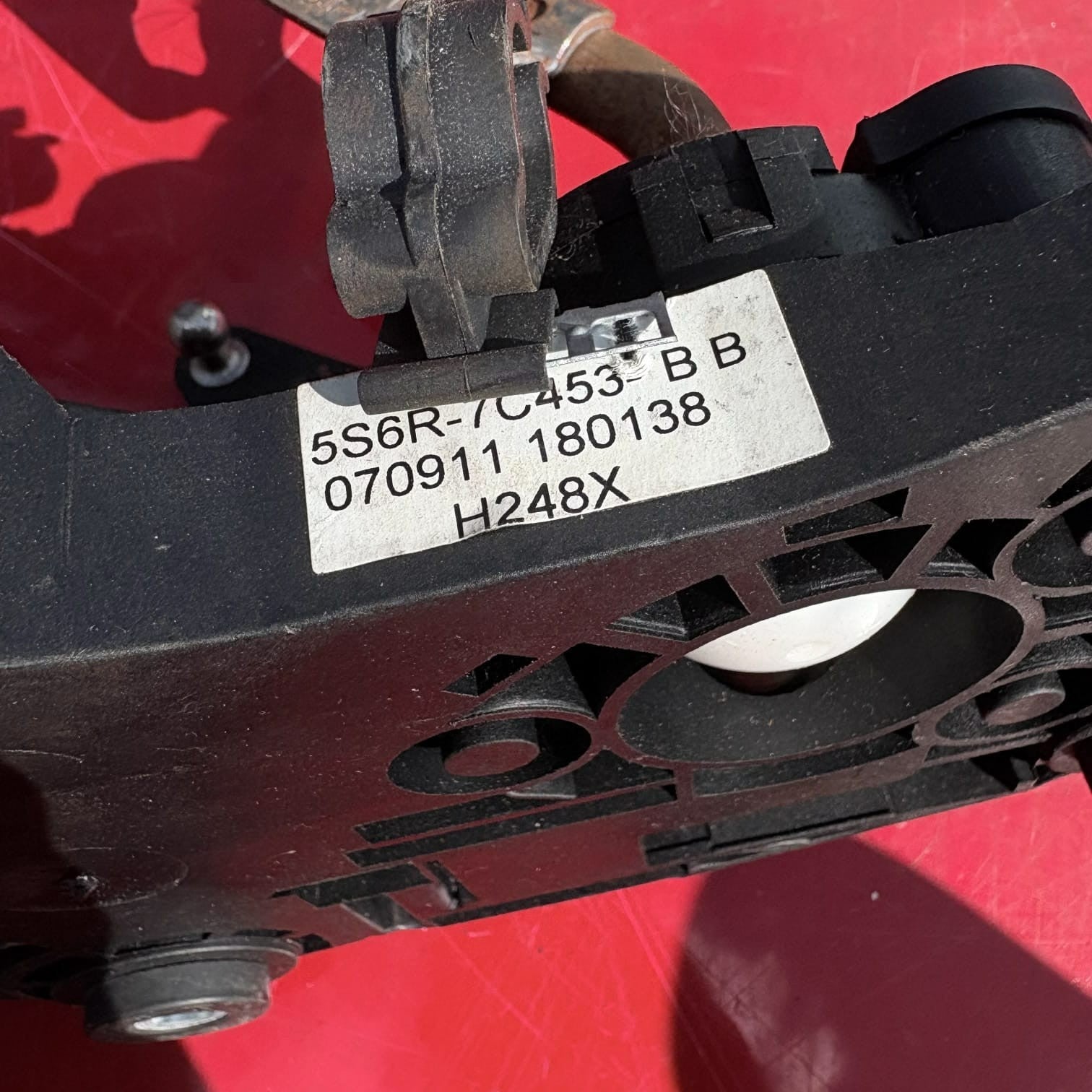 5S6R-7C453-BB MANUAL GEAR LEVER FORD FIESTA 57 D 50KW 5M 5P SPARE U-BLACK