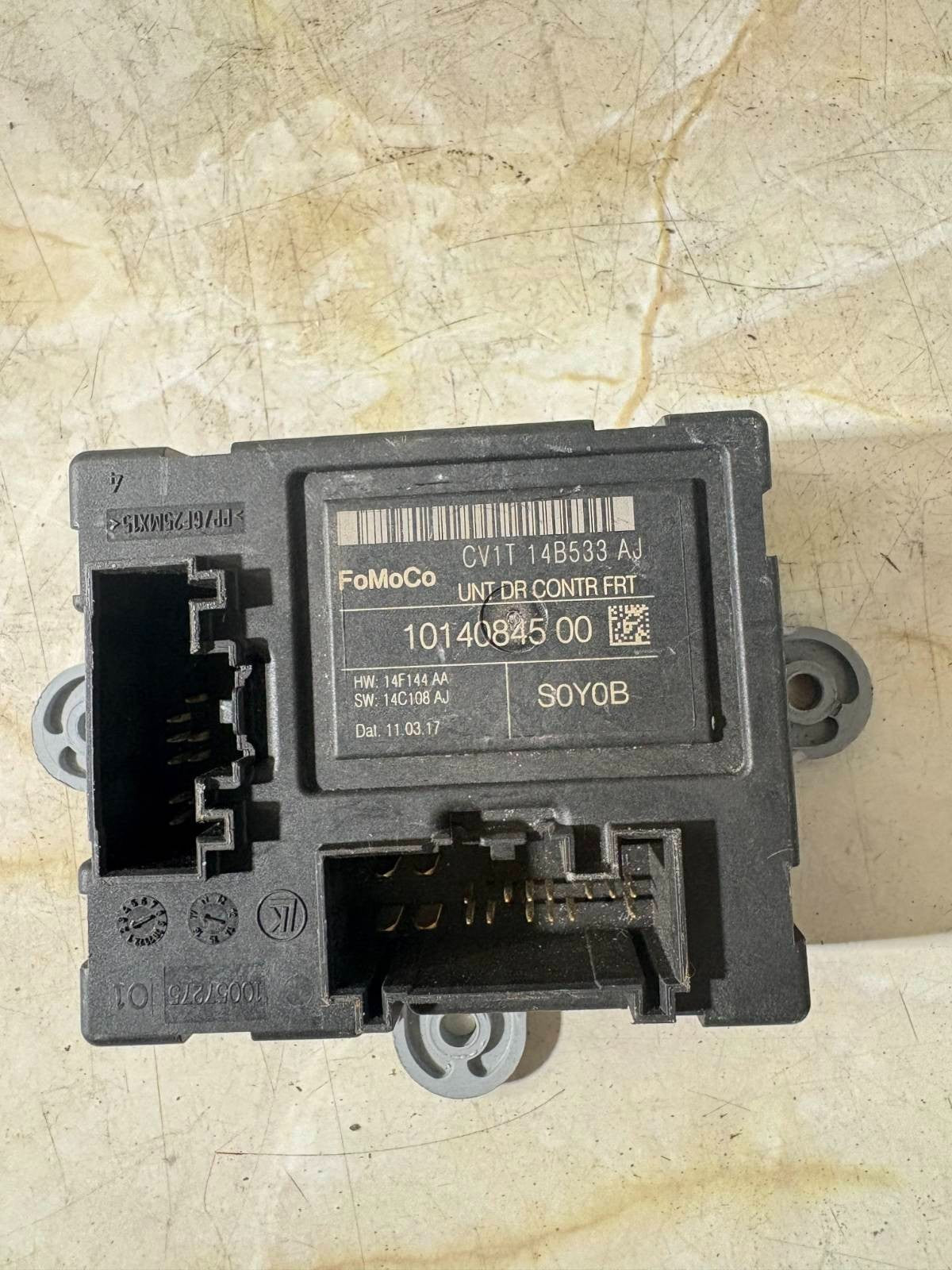 Ford Fiesta Mk7 2017 NSF Door Module CV1T14B533AJ 1014084500