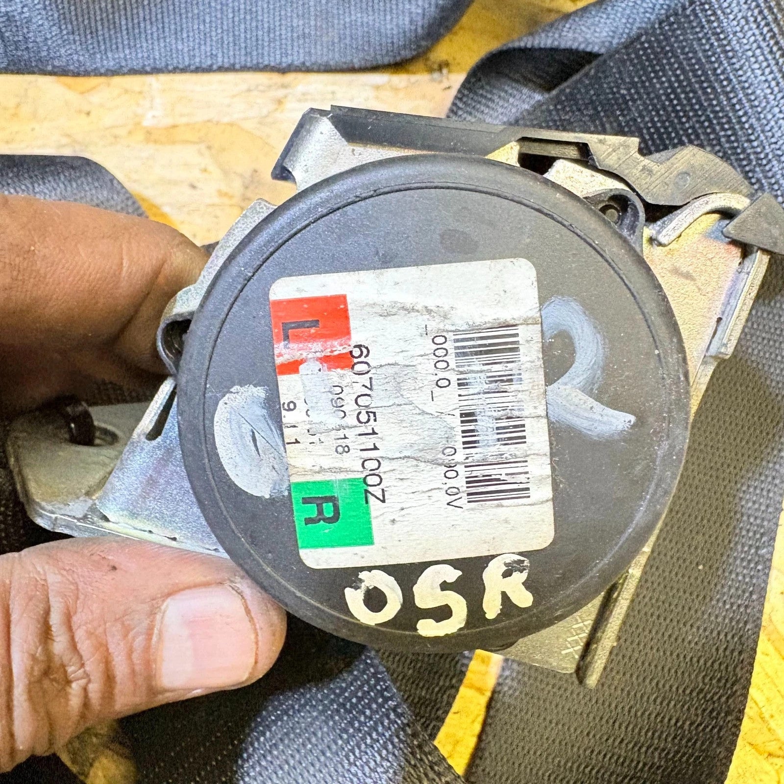 BMW 118 1 Series E81 2007-2011 E87 2004-2011 Rear Right Seat Belt 72119139832