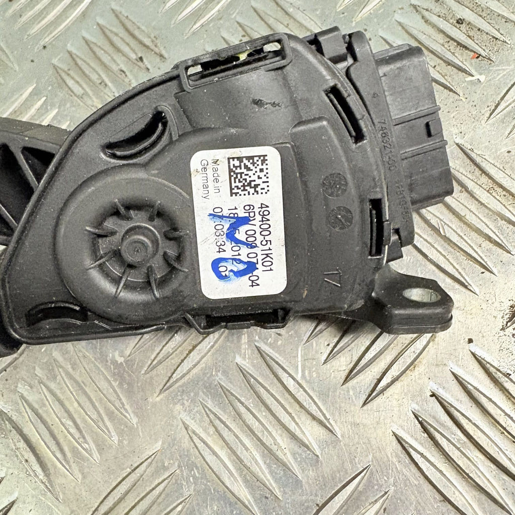 Vauxhall Agila B Accelerator Throttle Pedal 49400-51K01 1.2 Petrol 2012