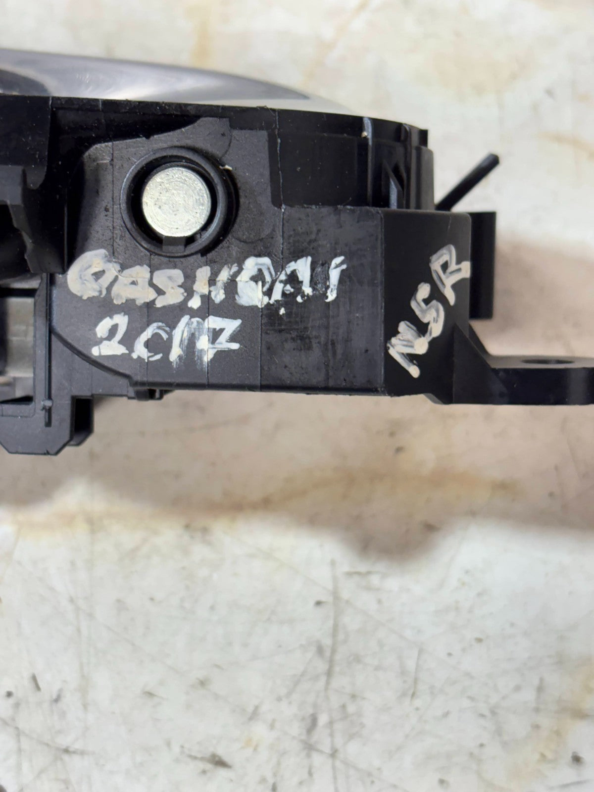 NISSAN QASHQAI 2017 INTERIOR DOOR HANDLE PASSENGER REAR LEFT SIDE 80671-4EA1A