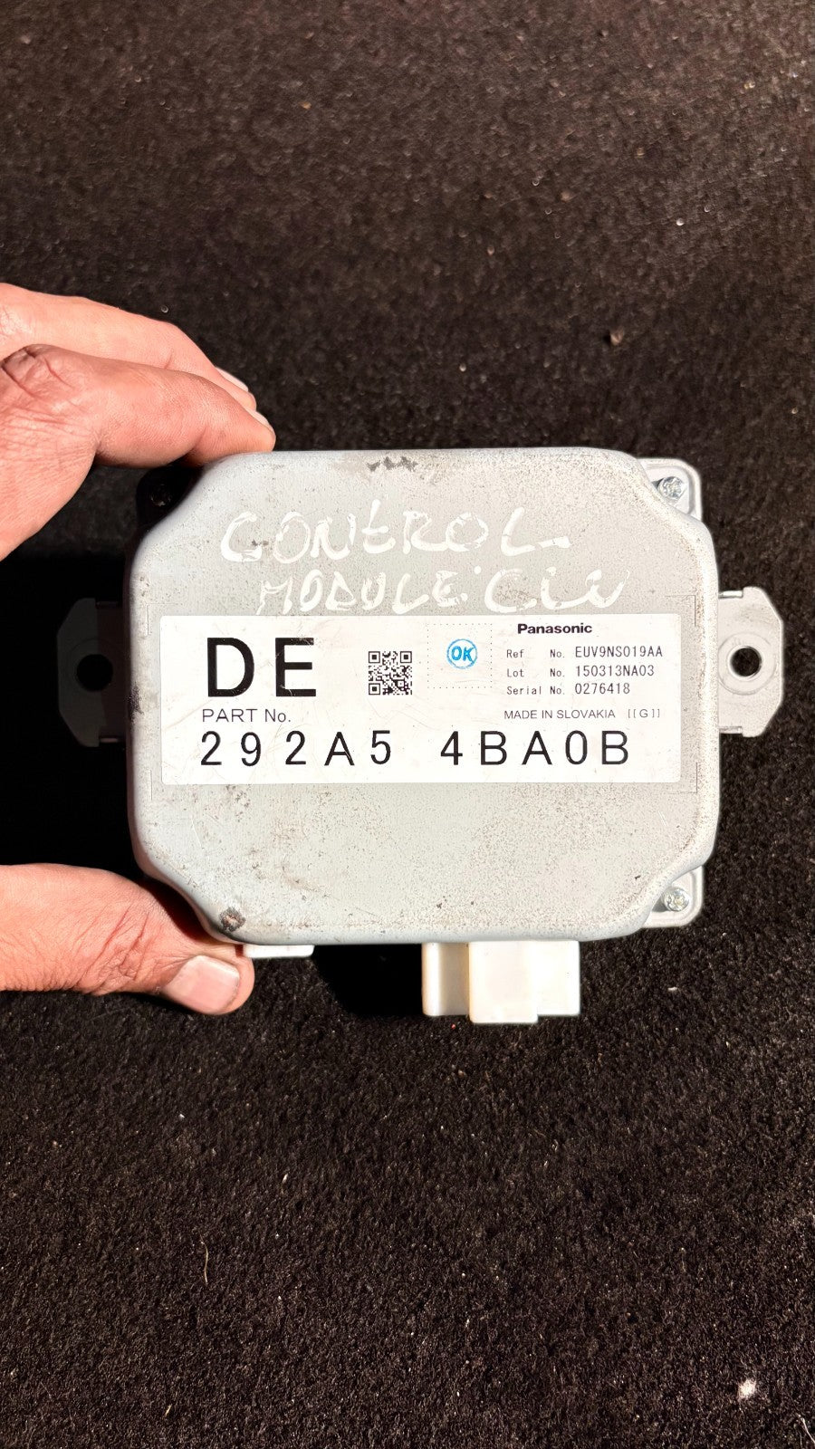 NISSAN JUKE VOLTAGE STABILISER UNIT 292A5-4BA0B 2013-2018