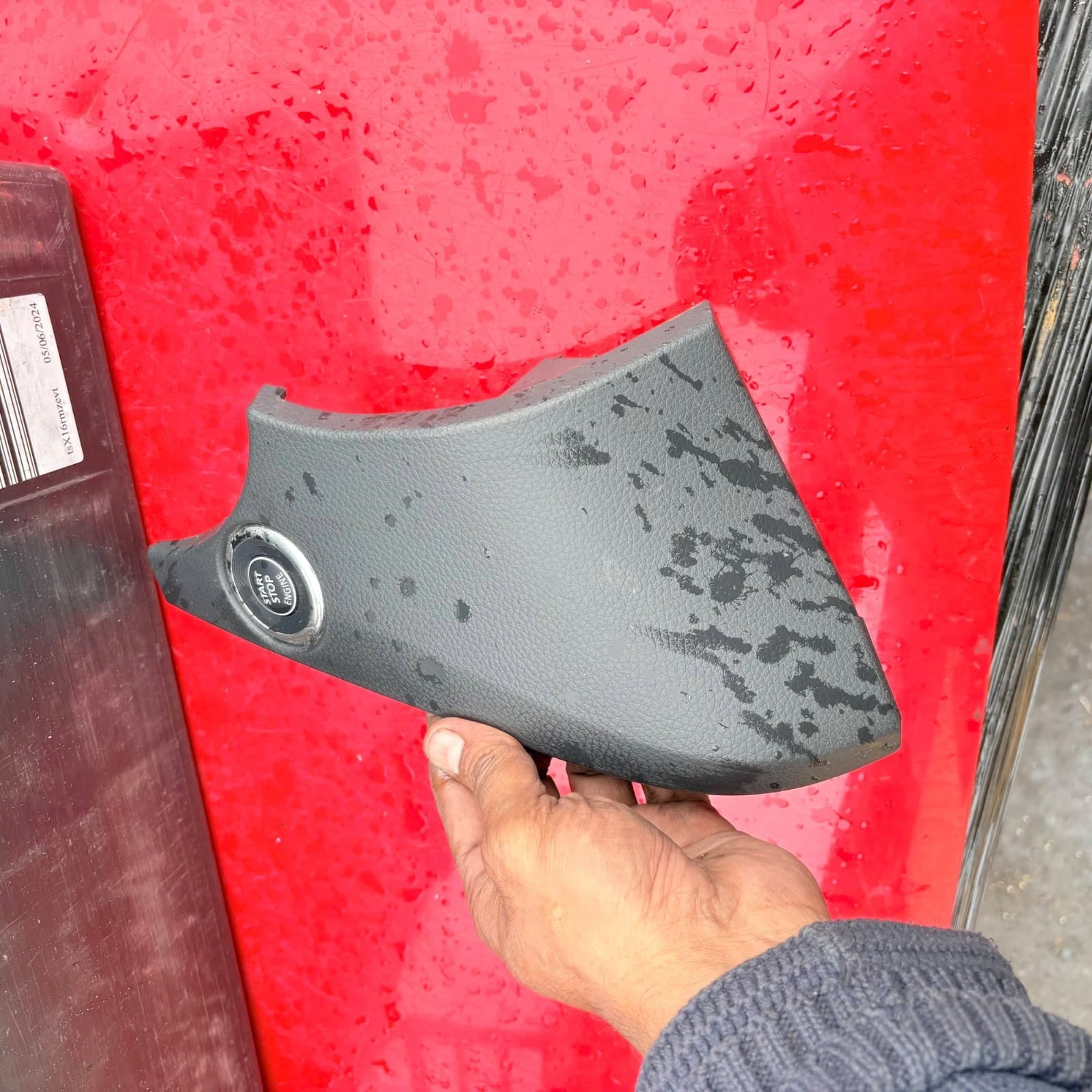 NISSAN QASHQAI 2015 J11 START STOP BUTTON & TRIM 684144EA1A