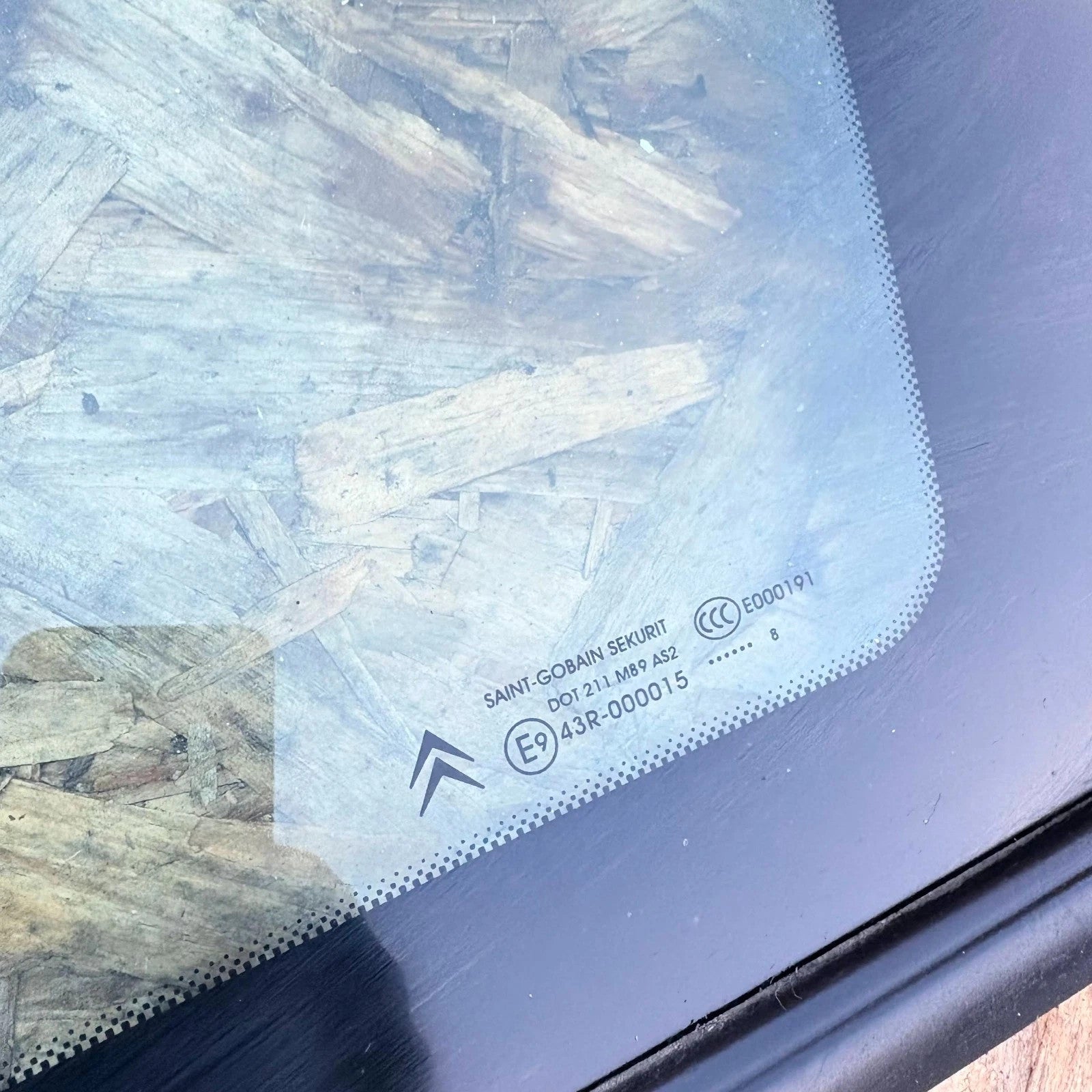 Citroen C4 Picasso Mk1 2006-2013 5dr Rear Right Quarter Window Glass Green Tint