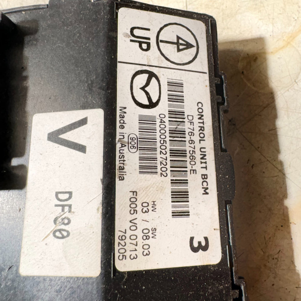MAZDA 2 DE 2007-2014 BCM Body Control Module DF76-67560-E Bosch F005V00713