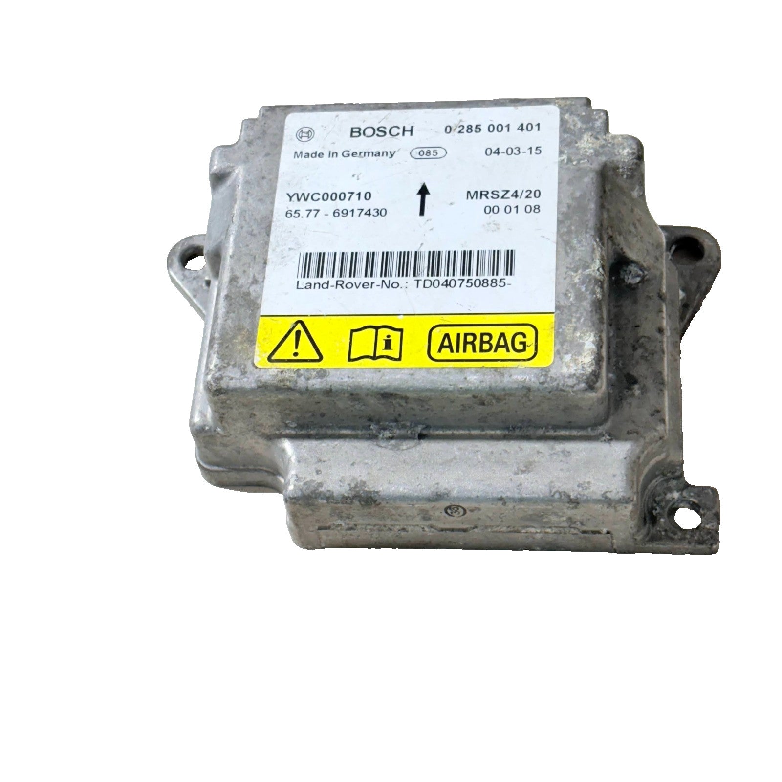 Land Rover Range Rover L322 2003-2005 Airbag ECU SRS Module YWC000710 0285001401