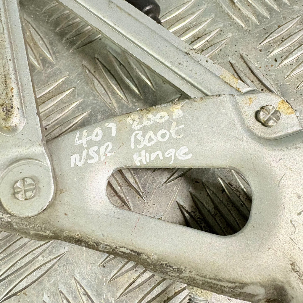 PEUGEOT 407 2003-2010 REAR LEFT TAILGATE BOOT HINGE WITH STRUT 9656592980
