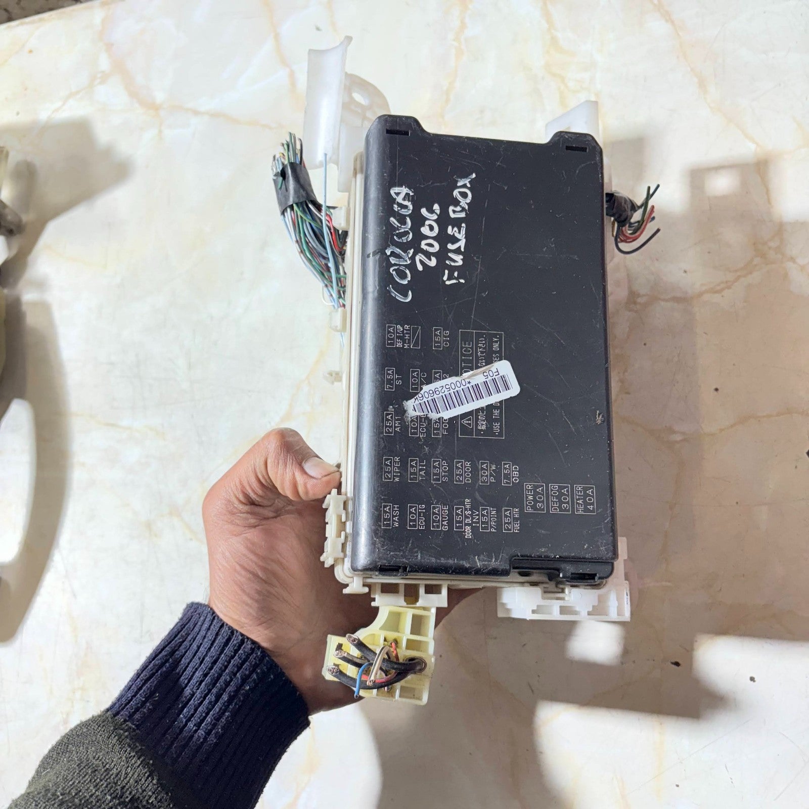 Toyota Corolla Engine Fuse Box Mk9 1.4 Petrol 2002-2006