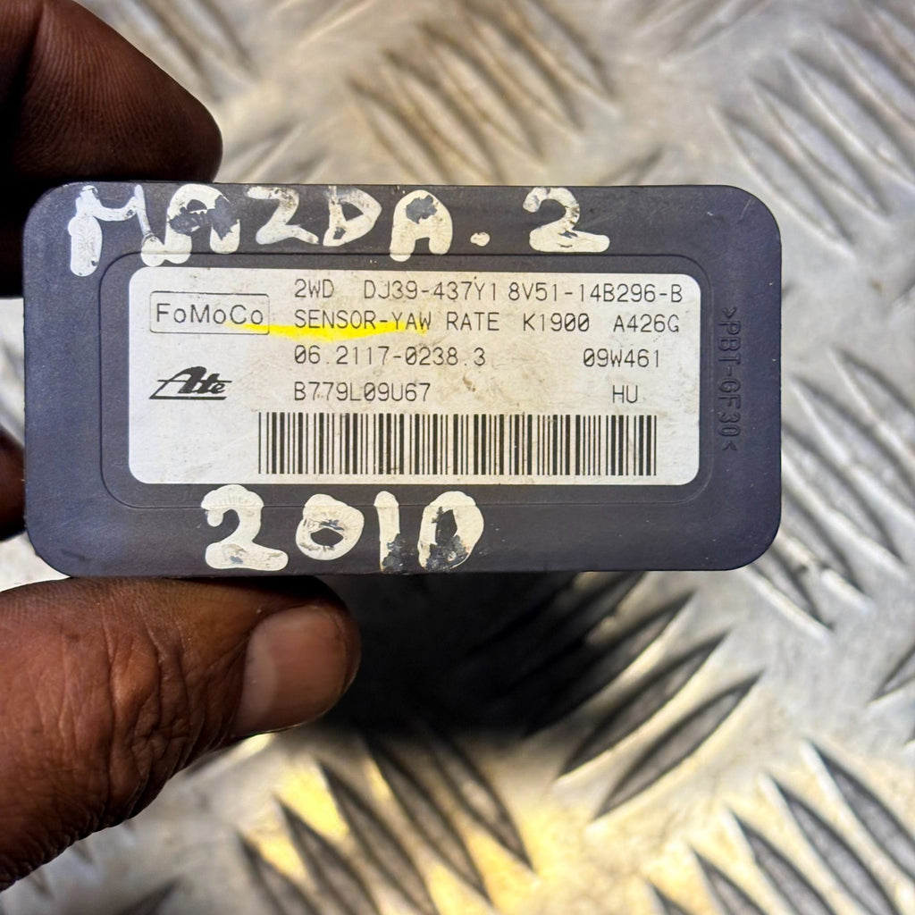 Mazda 2 2010 8v5114b296b dj39-437y1 8v51-14b296-b Accelerator Yaw Rate Sensor