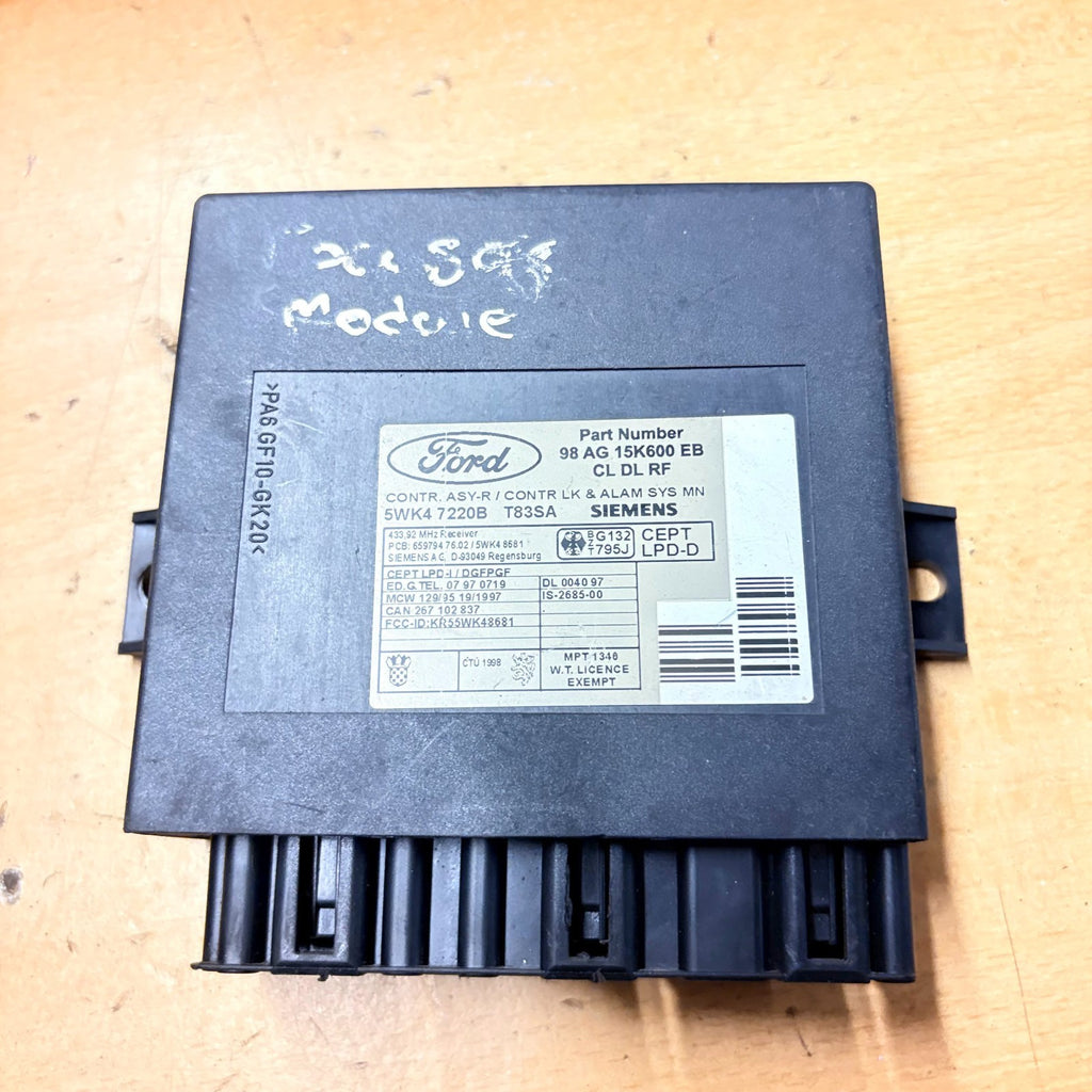 FORD FOCUS CONTROL ASY LOCK AND ALARM ECU 98AG15K600EB