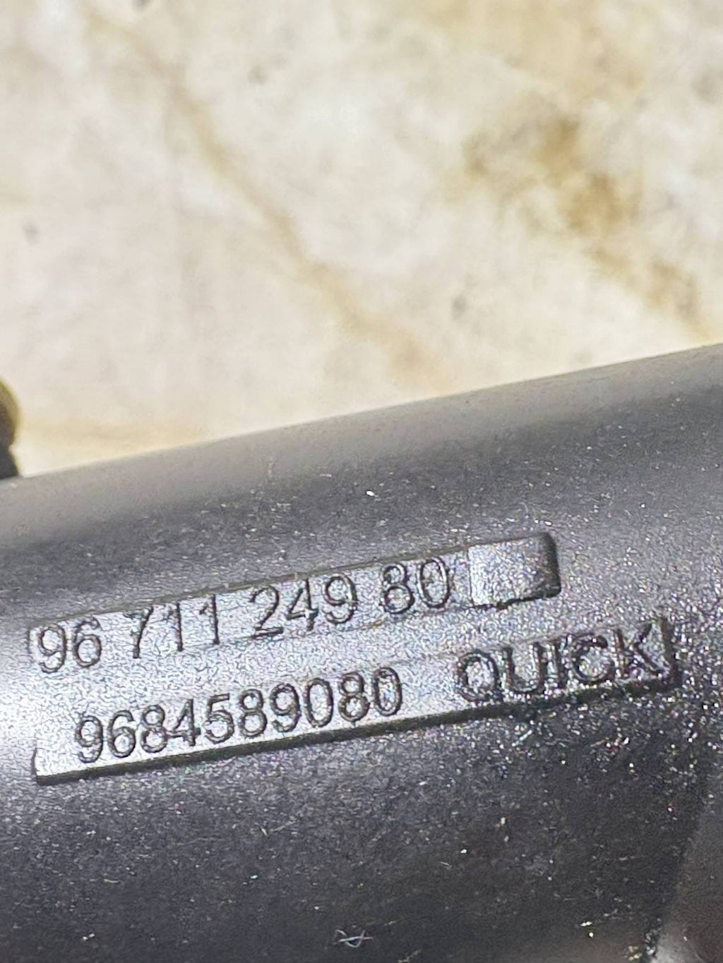 Ford Citroen Peugeot 1.6 Hdi TDCI WATER COOLANT PIPE 9684589080 9671124980