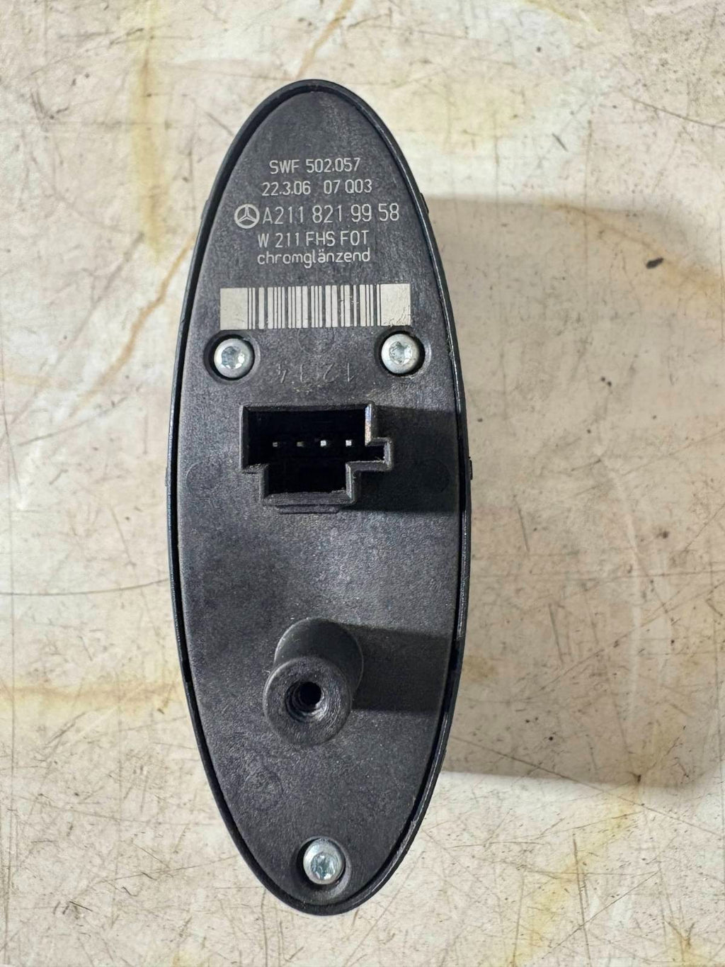 Mercedes-Benz E 220 2009-2016 Right Rear Power Window Switch A2118219958
