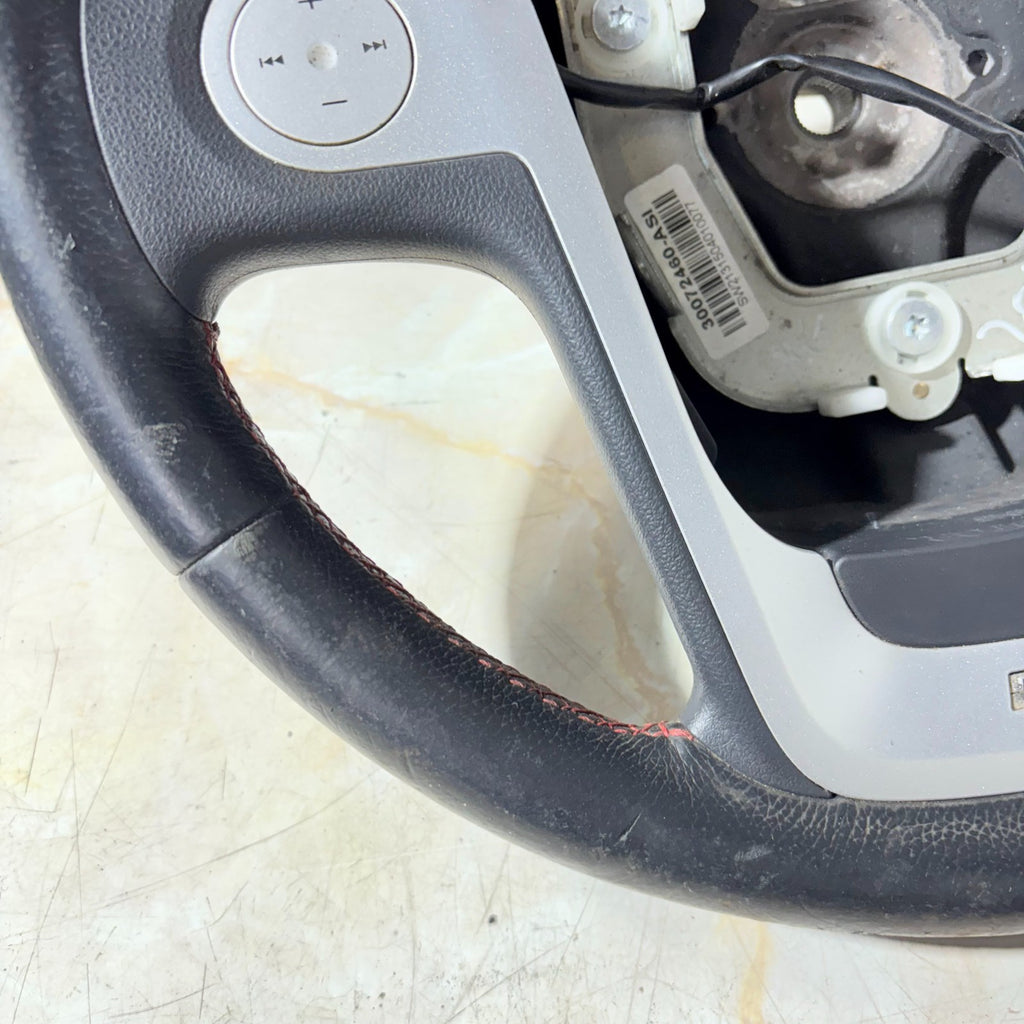 2011-2016 MG3 LEATHER RIMMED MULTIFUNCTION STEERING WHEEL 30072460-ASI