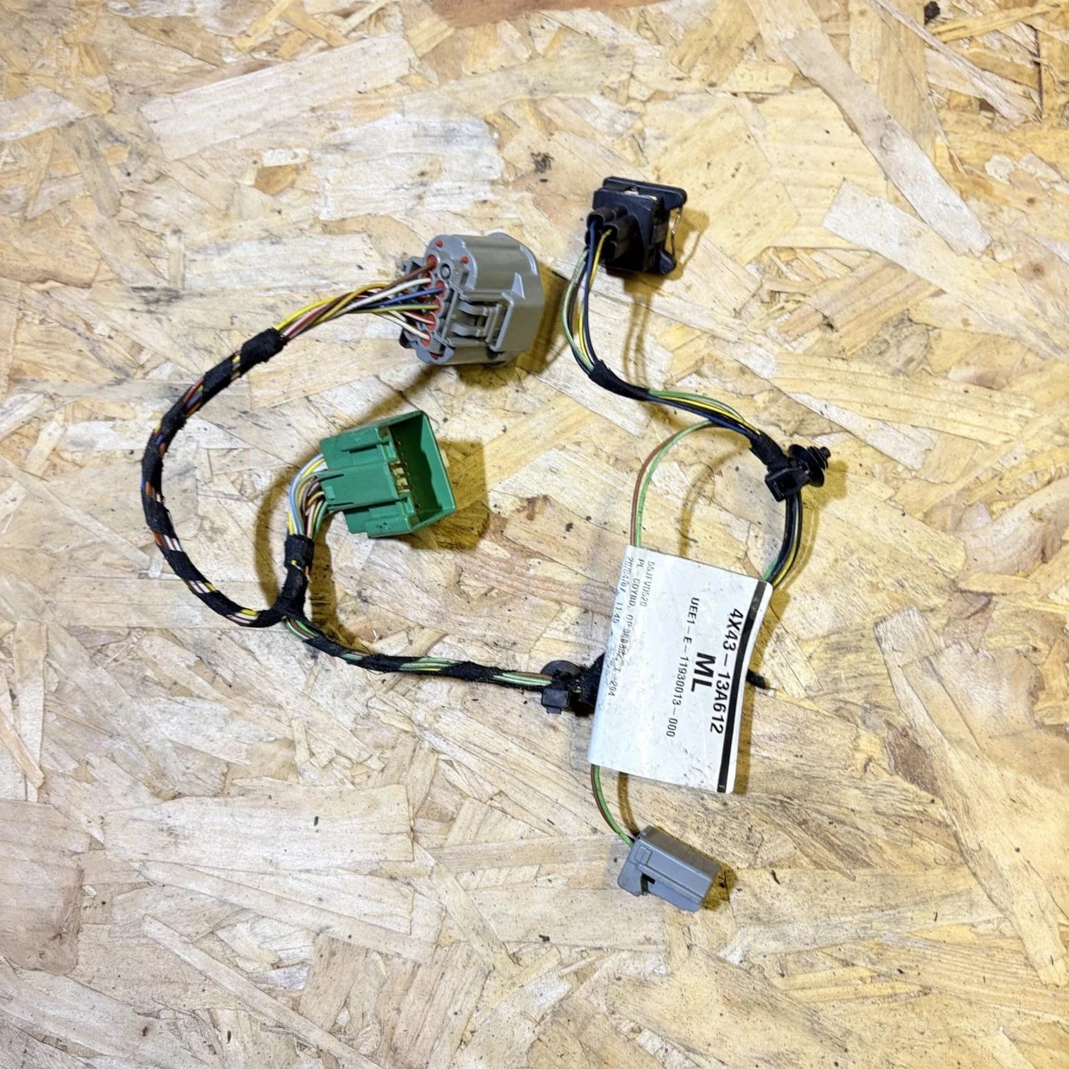 JAGUAR X-TYPE SPORT E4 4 DOHC 2007 PEDAL WIRING LOOM 4X43-13A612 55JFVD520 T-294