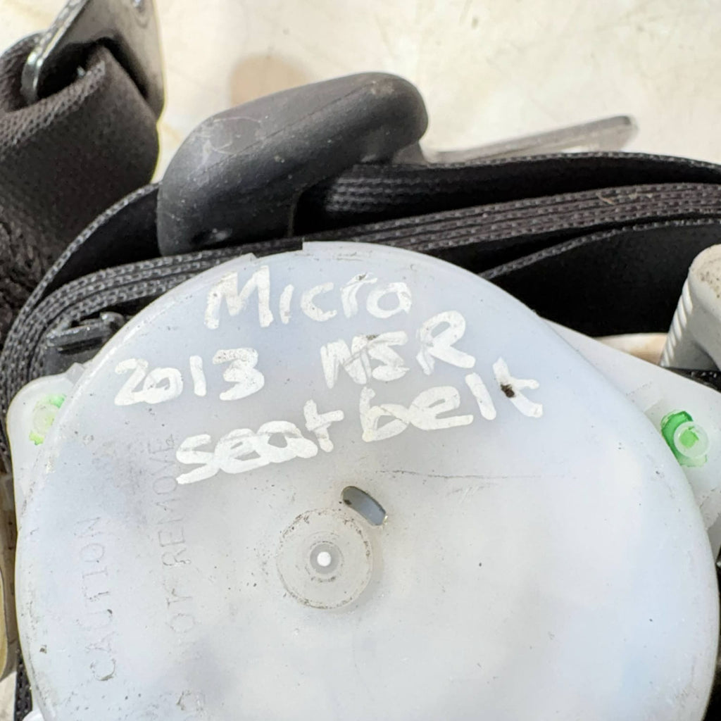 Nissan Micra IV (K13) 1.2 E4 Passenger Rear Seat Belt (2013) 0539304-NSR