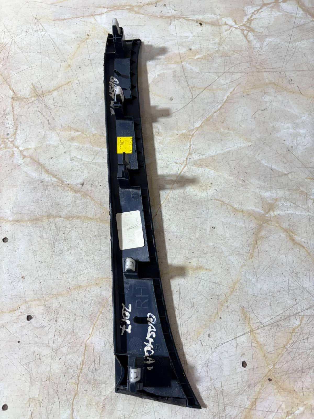 2017 NISSAN QUASHQAI J11 DASHBOARD BLACK TRIM 68411 4EA2A
