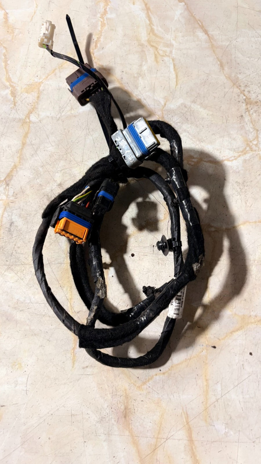 PEUGEOT 1007 FRONT PASSENGER LEFT SIDE DOOR WIRING LOOM 9657304880 2005-2009