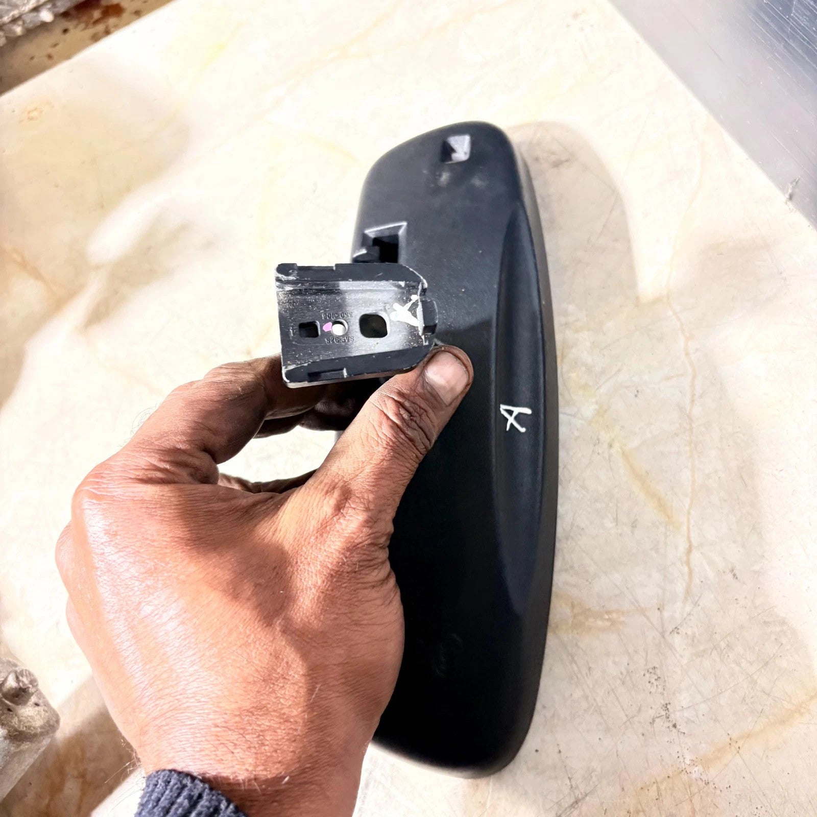 2008 TOYOTA AVENSIS REAR VIEW MIRROR 015626