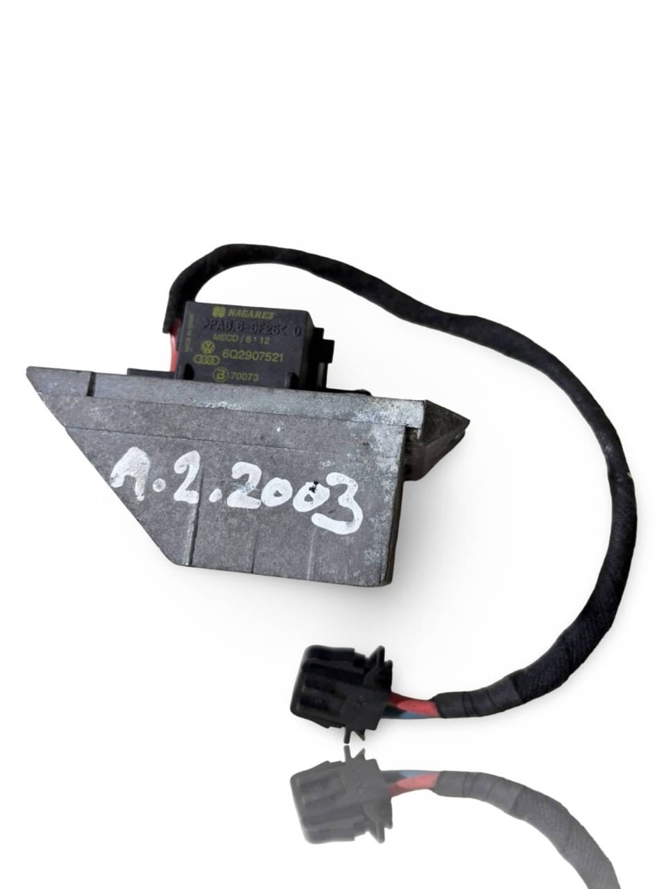 2003 AUDI A2 HEATER BLOWER FAN RESISTOR RELAY UK 6Q2907521