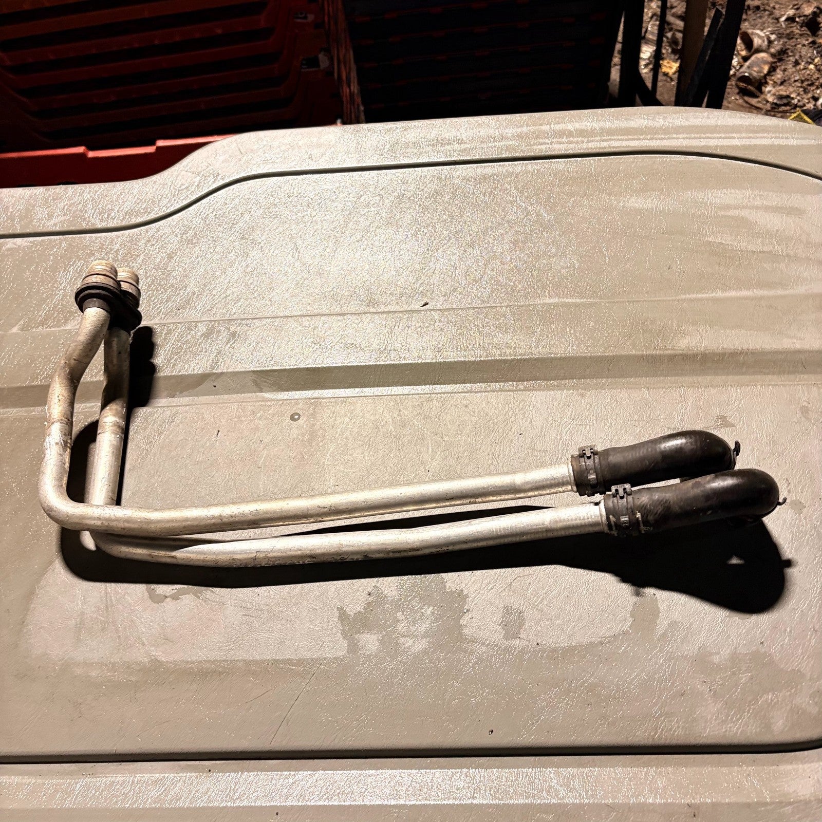 PORSCHE CAYENNE 2003-2006 ALUMINIUM COOLANT PIPE HOSE 7L0819329C