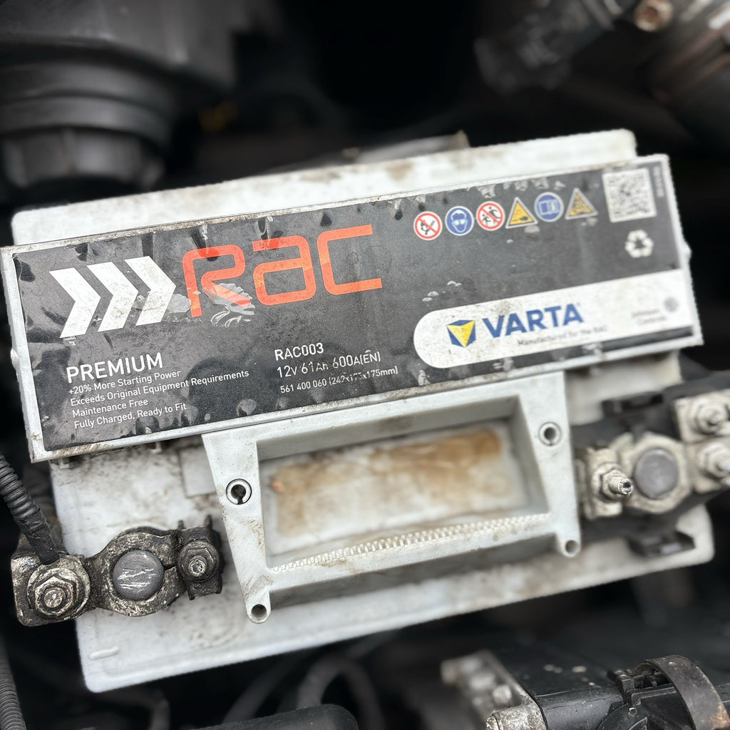 RAC PREMIUM CAR BATTERY 12V 61AH 600A 2011-2017 KIA RIO 1.6 CRDI RAC003