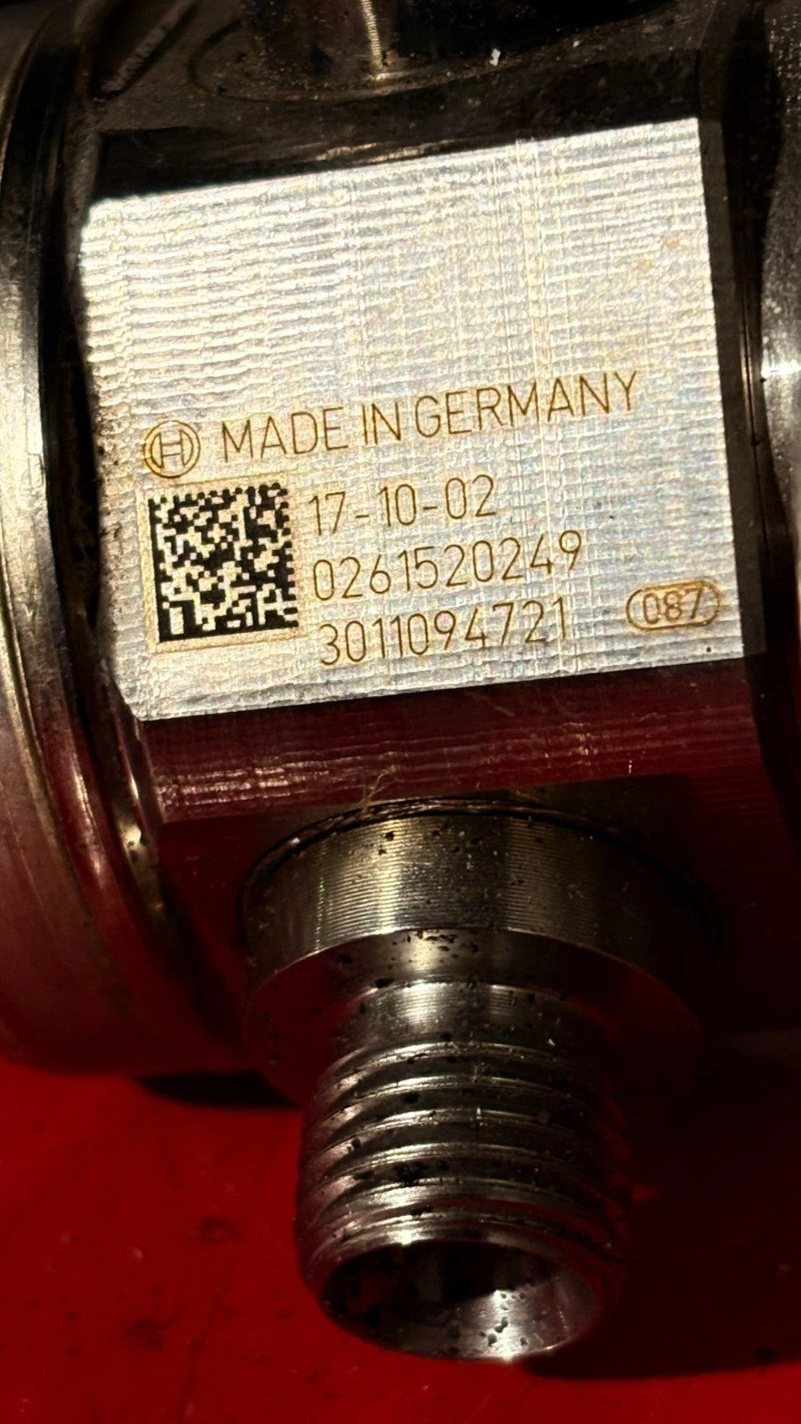 BMW MINI 2017 High Pressure Fuel Pump 1351 7636881
