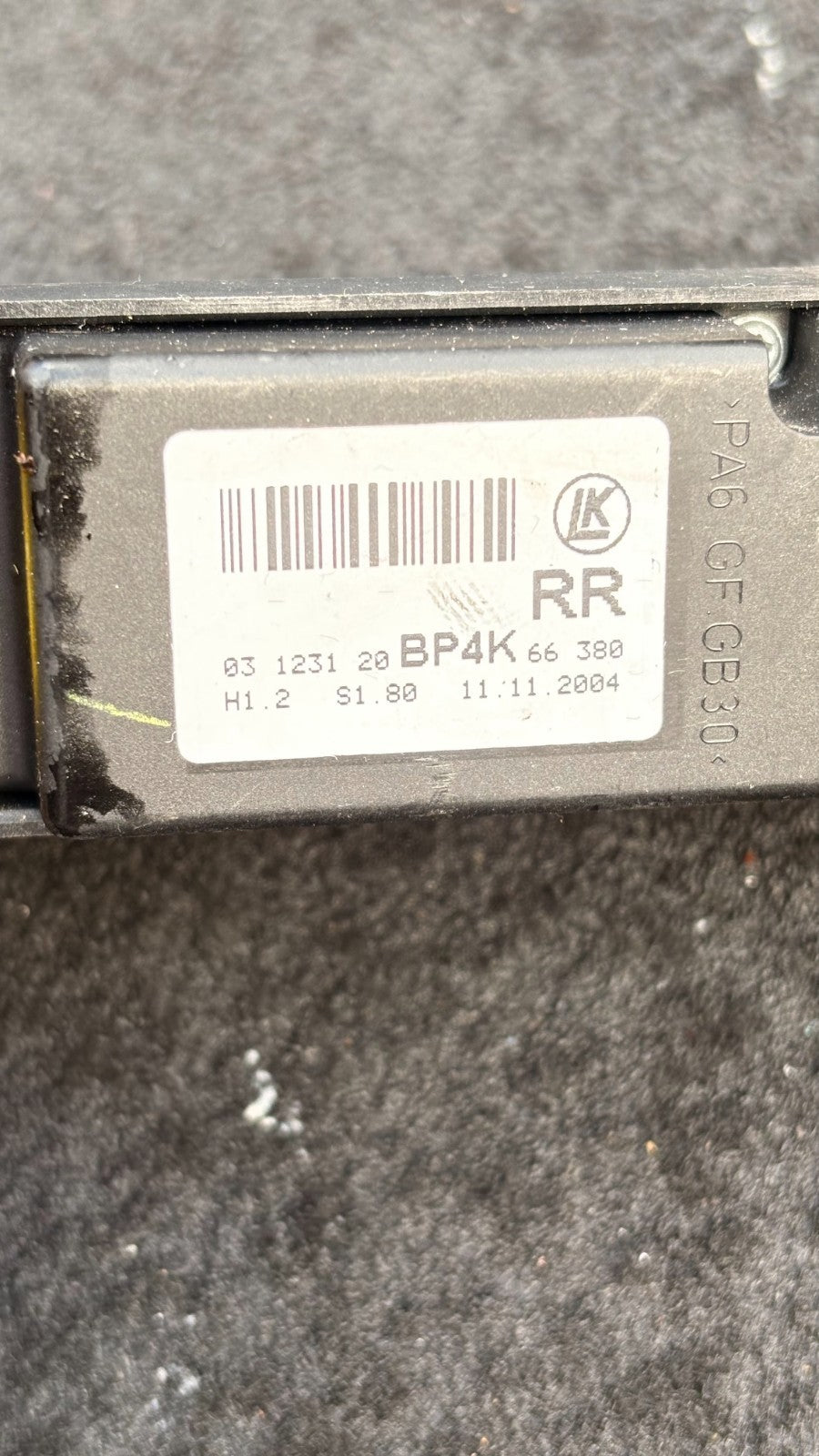 Mazda 3 BK Mk1 2003-2009 Rear Right Door Window Switch Control BP4K66380