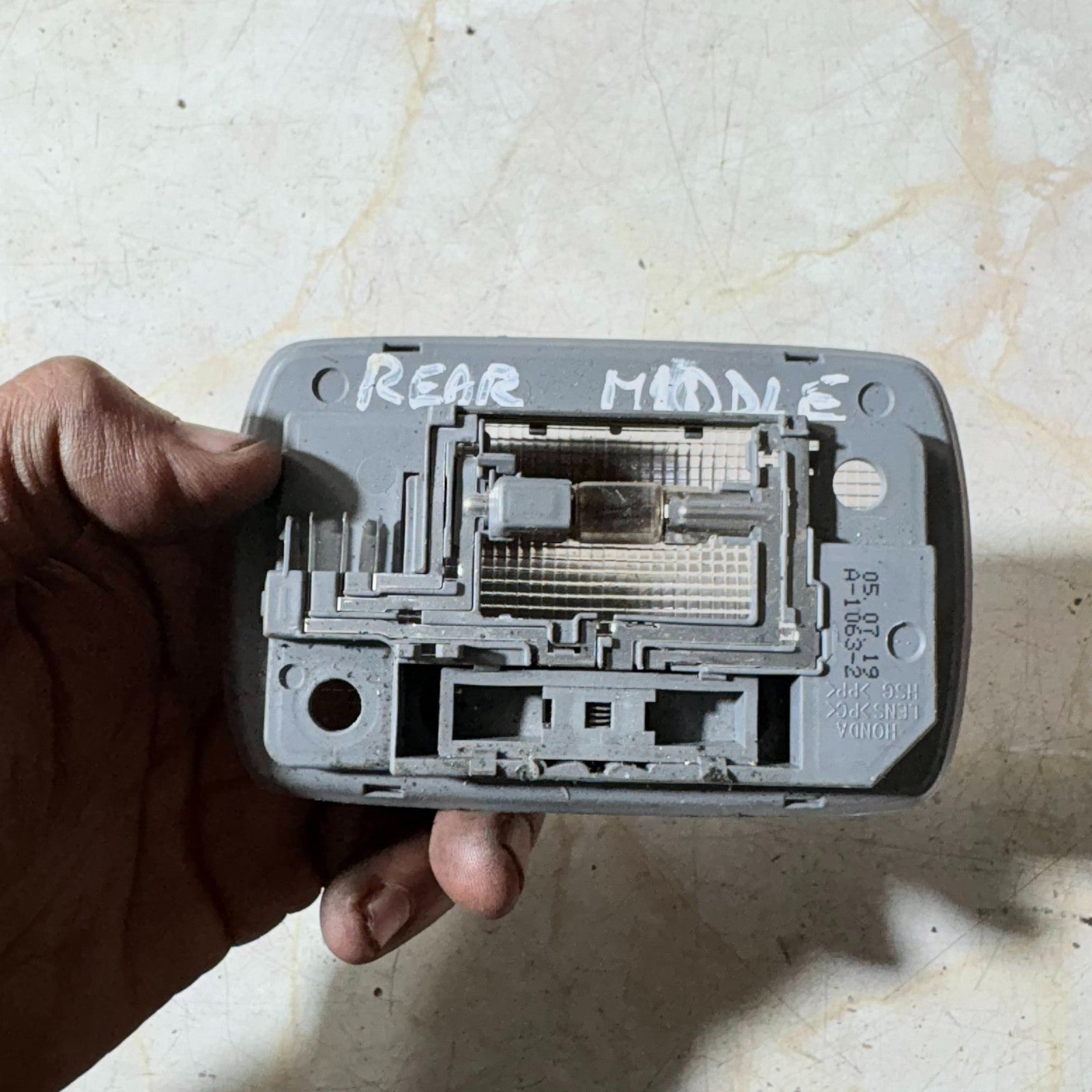 Honda Civic 2005-2011 Rear Interior Roof Reading Light