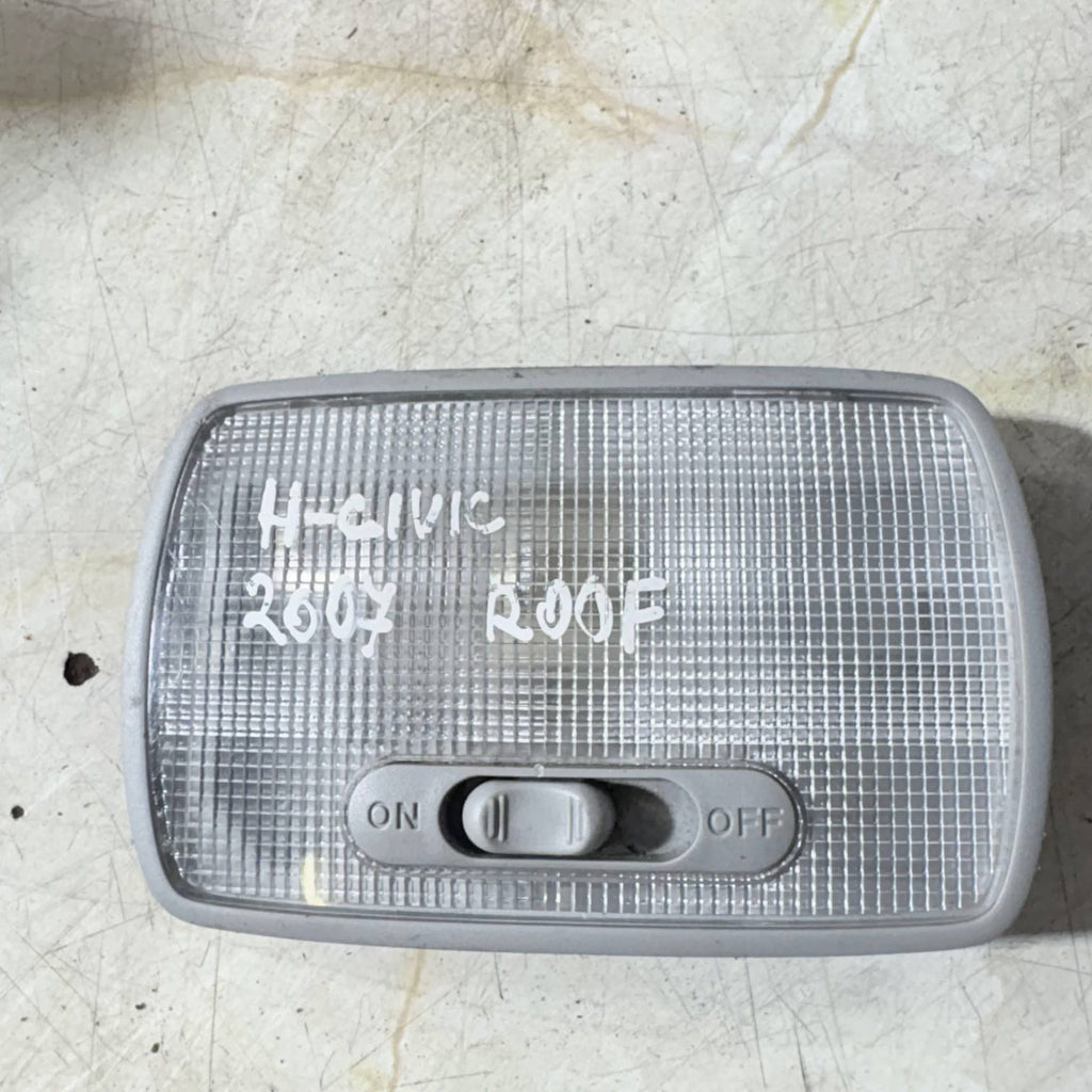 Honda Civic 2006-2011 Roof Dome Light Rear Interior Lamp Grey