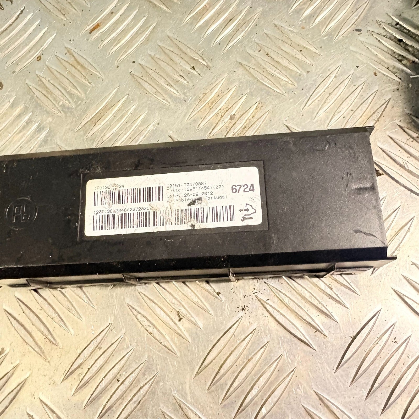 VAUXHALL OPEL MOKKA 2012 90151704 AIR CONDITIONING CONTROL MODULE