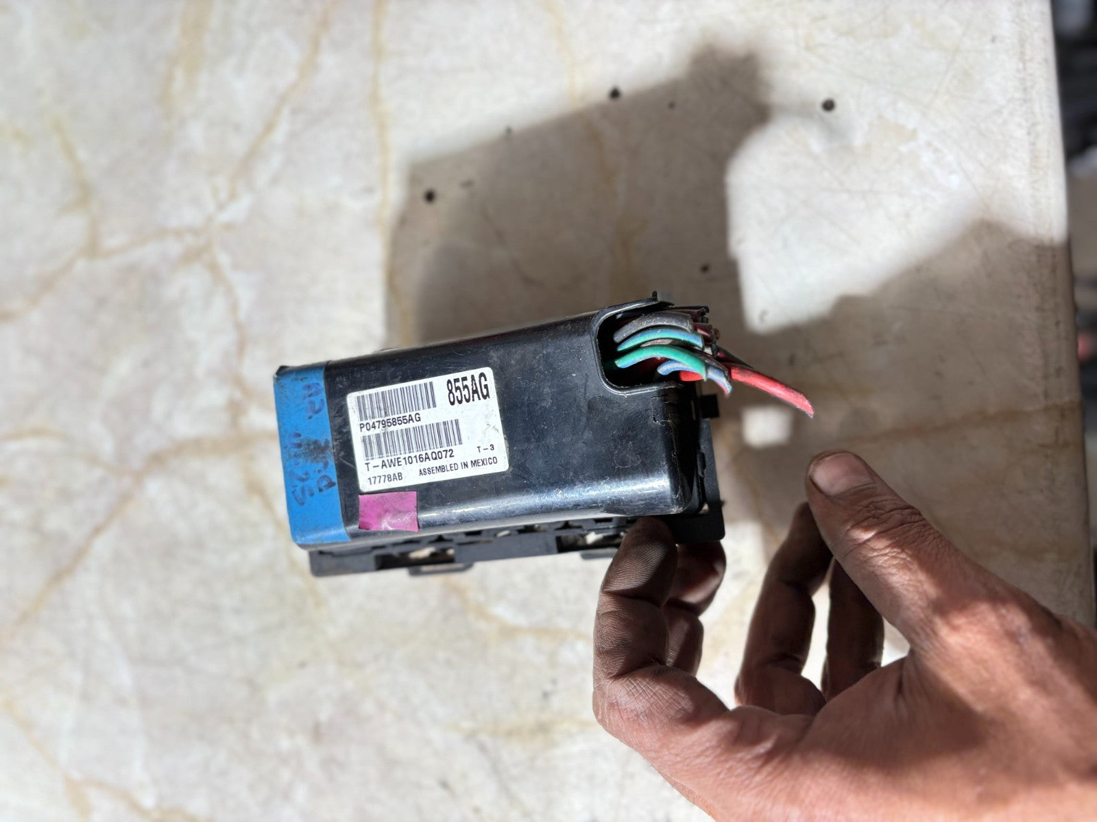 Mopar P04795855AG 4795855AG Engine Bay Relay Fuse Box Cut Wires