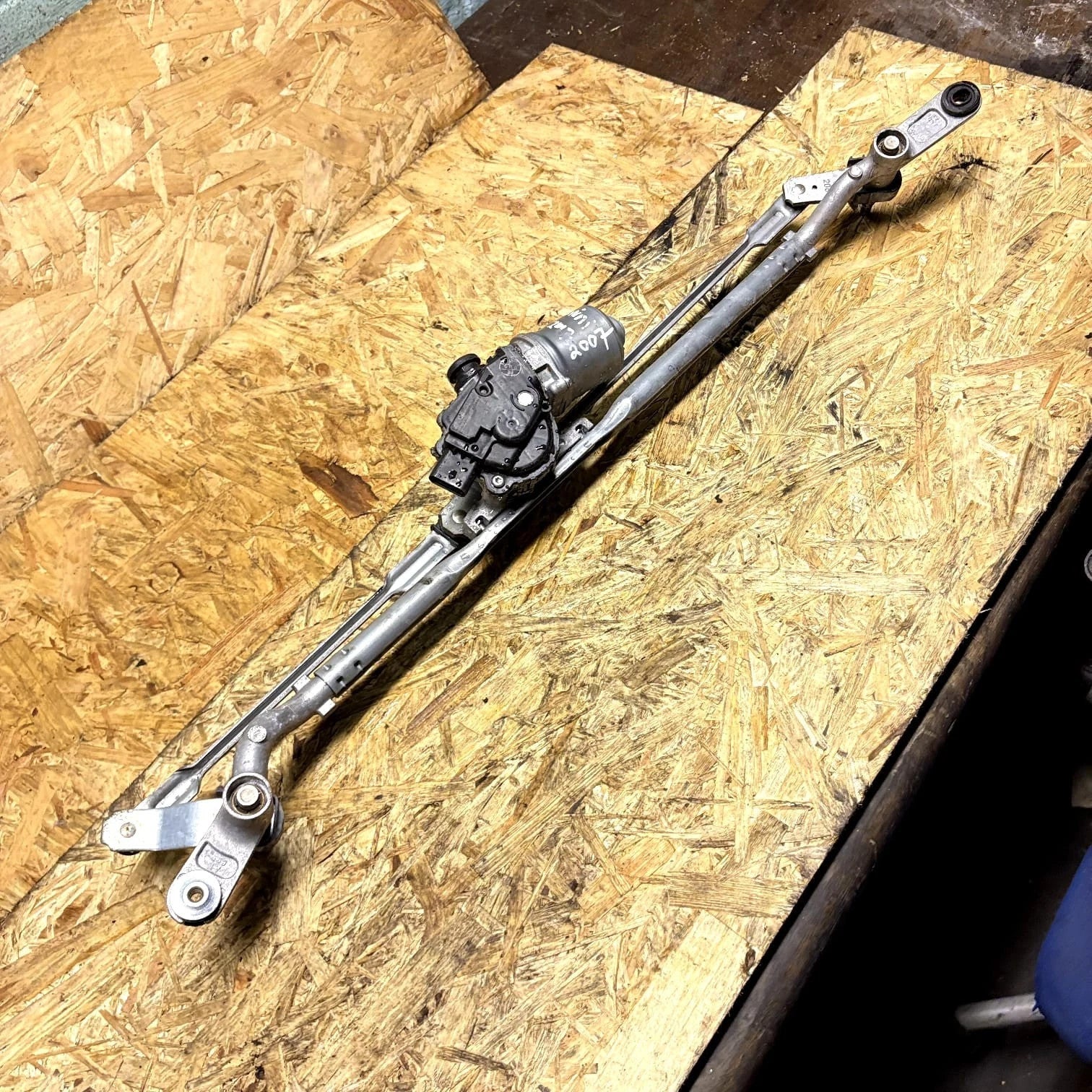 BMW Mini 2007 Front Wiper Motor & Arm Linkage Denso 7419788-03 Tested Part