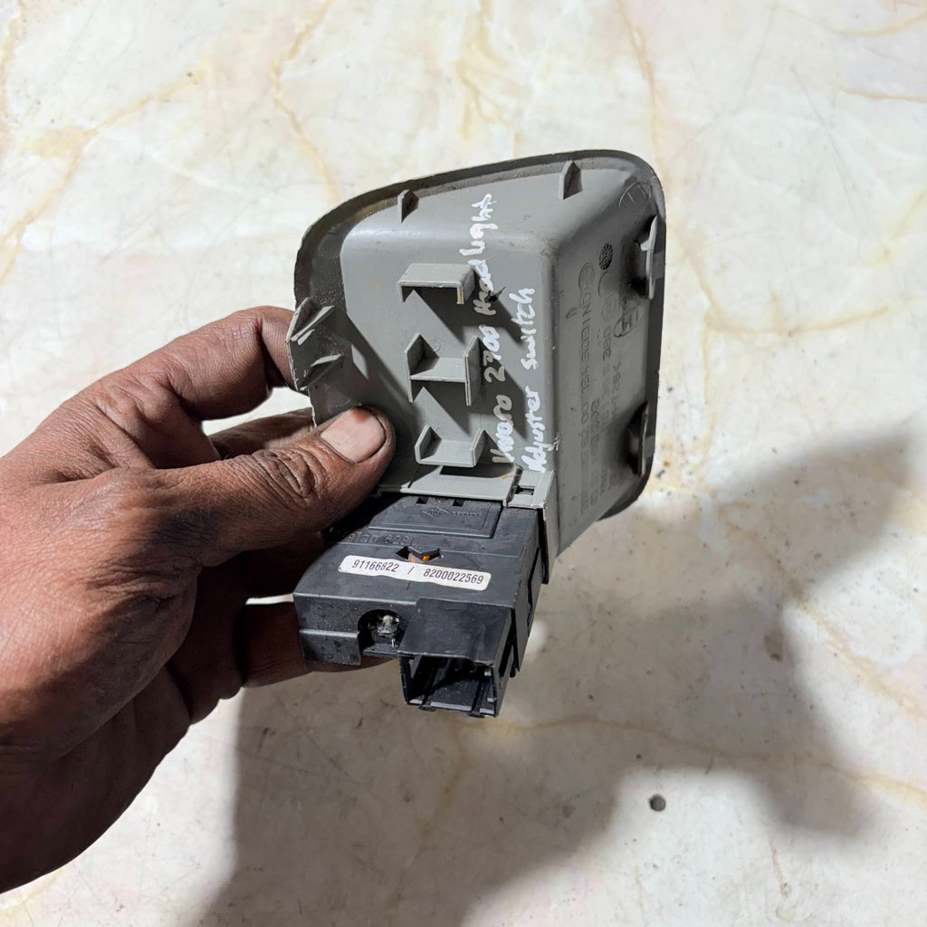Renault Trafic II Vauxhall Vivaro A Headlight Switch Cover Trim Grey 91 168 902