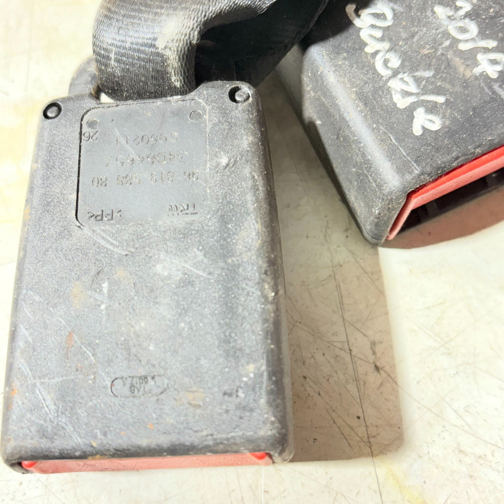 2014 CITROEN DS3 SEAT BELT TWIN BUCKLE REAR LEFT PASSENGER SIDE