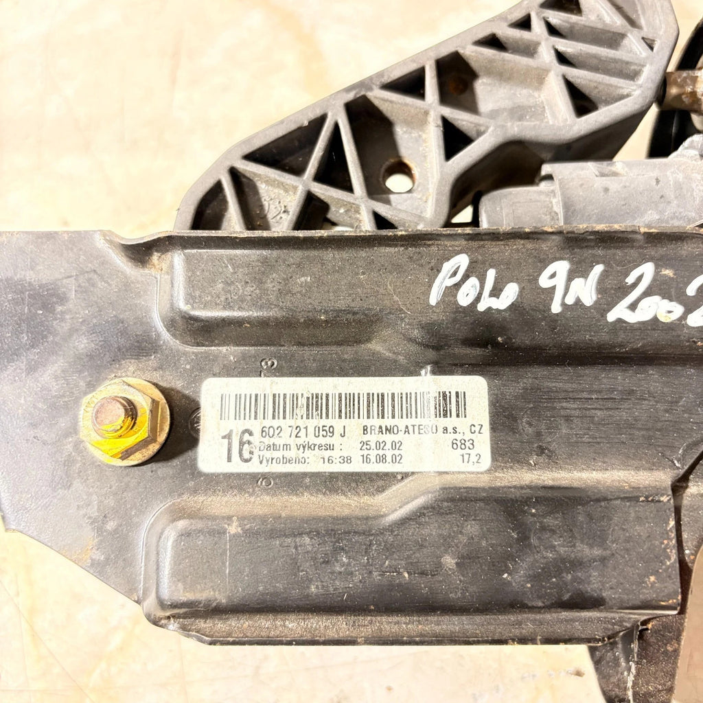 VW Polo 9N/9N3 Clutch Pedal Assembly 6Q2721059J RHD Manual 2002-2009