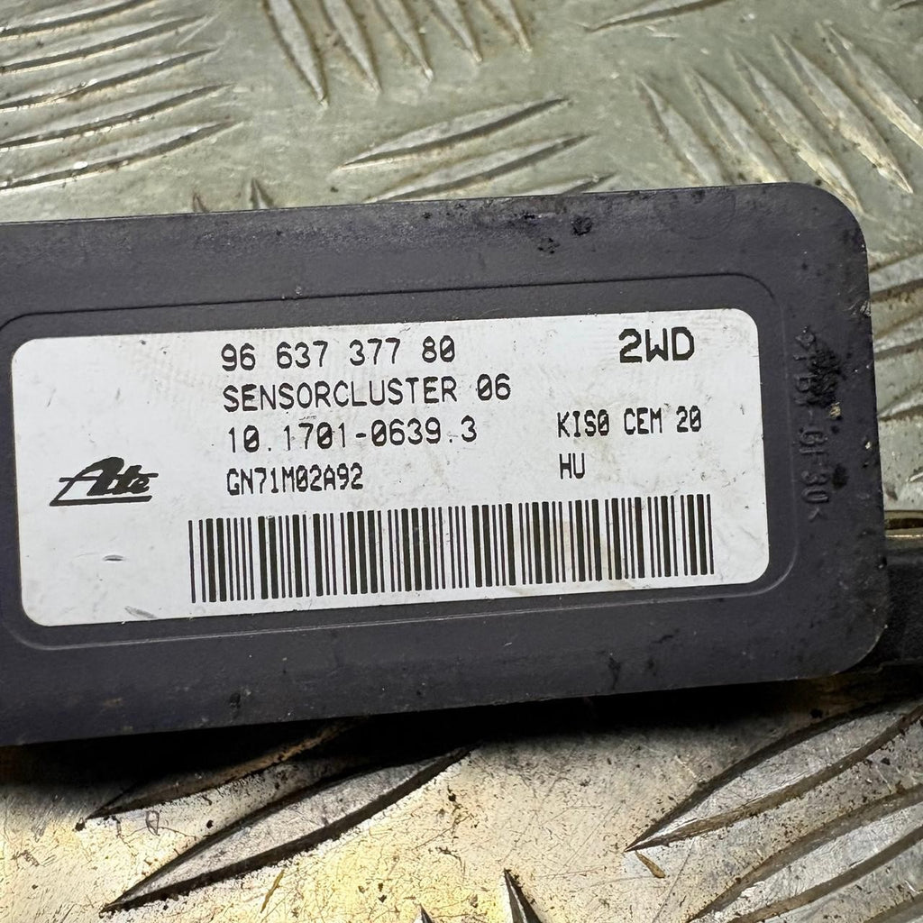 Citroen DS3 Mk1 2009-2016 ESP Yaw Rate Accel Sensor 9663737780 10.1701-0639.3