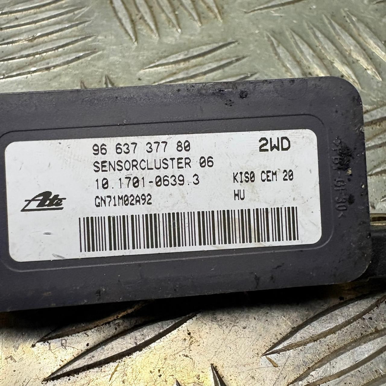 Citroen DS3 Mk1 2009-2016 ESP Yaw Rate Accel Sensor 9663737780 10.1701-0639.3