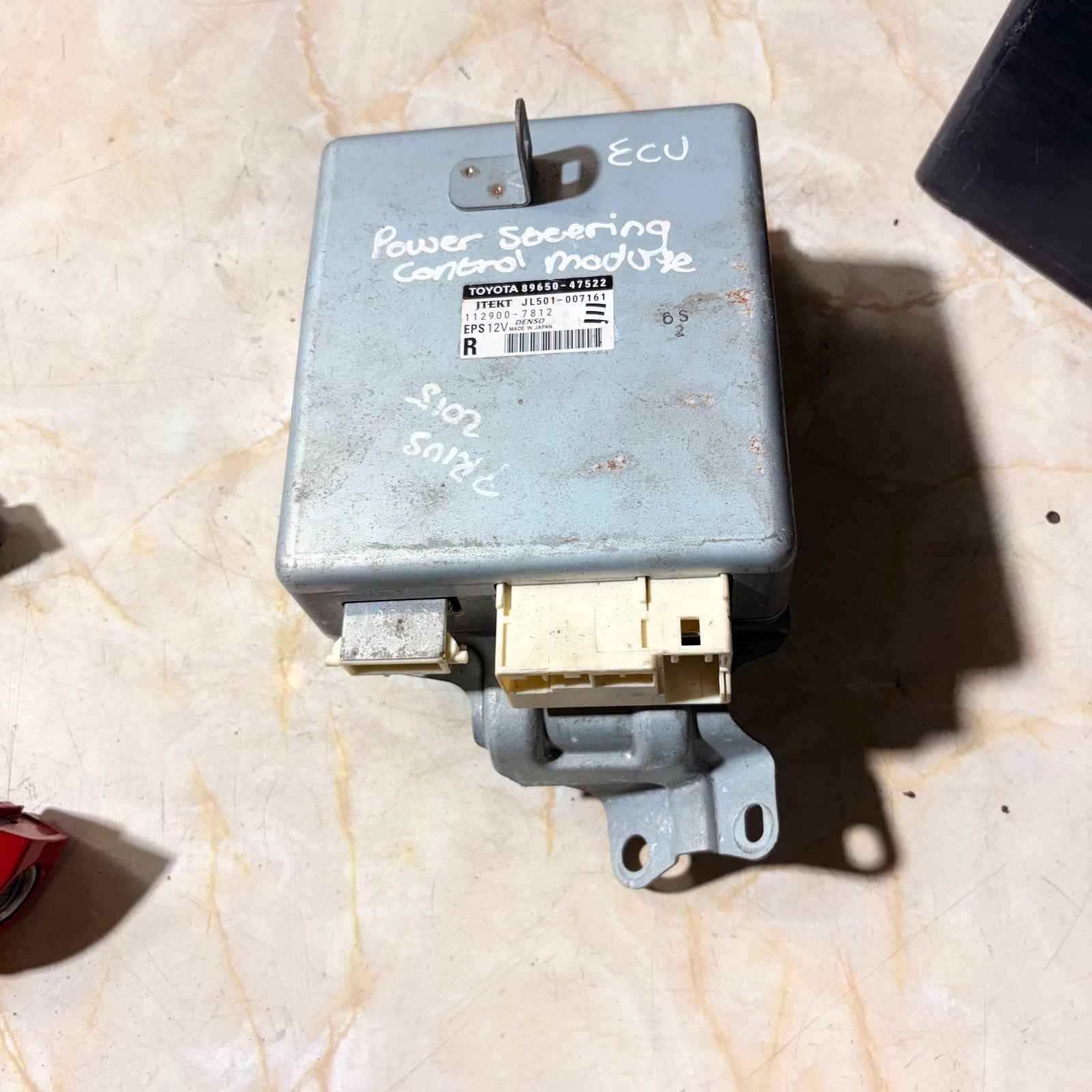 TOYOTA PRIUS 1.8 VVTi Hybrid Power Steering Module Ecu 89650-47522 2012-2018