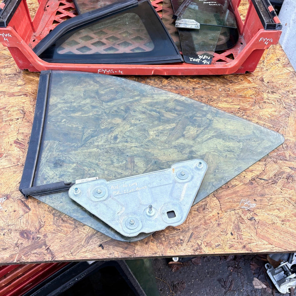 Audi A4 Rear Right Quarter Glass 2008
