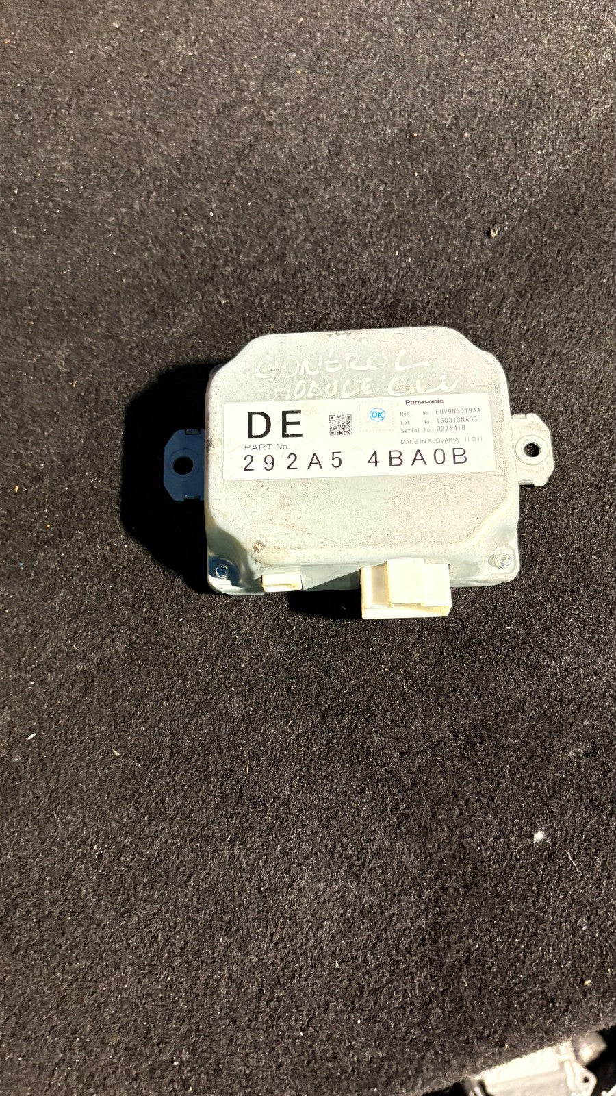 NISSAN JUKE VOLTAGE STABILISER UNIT 292A5-4BA0B 2013-2018