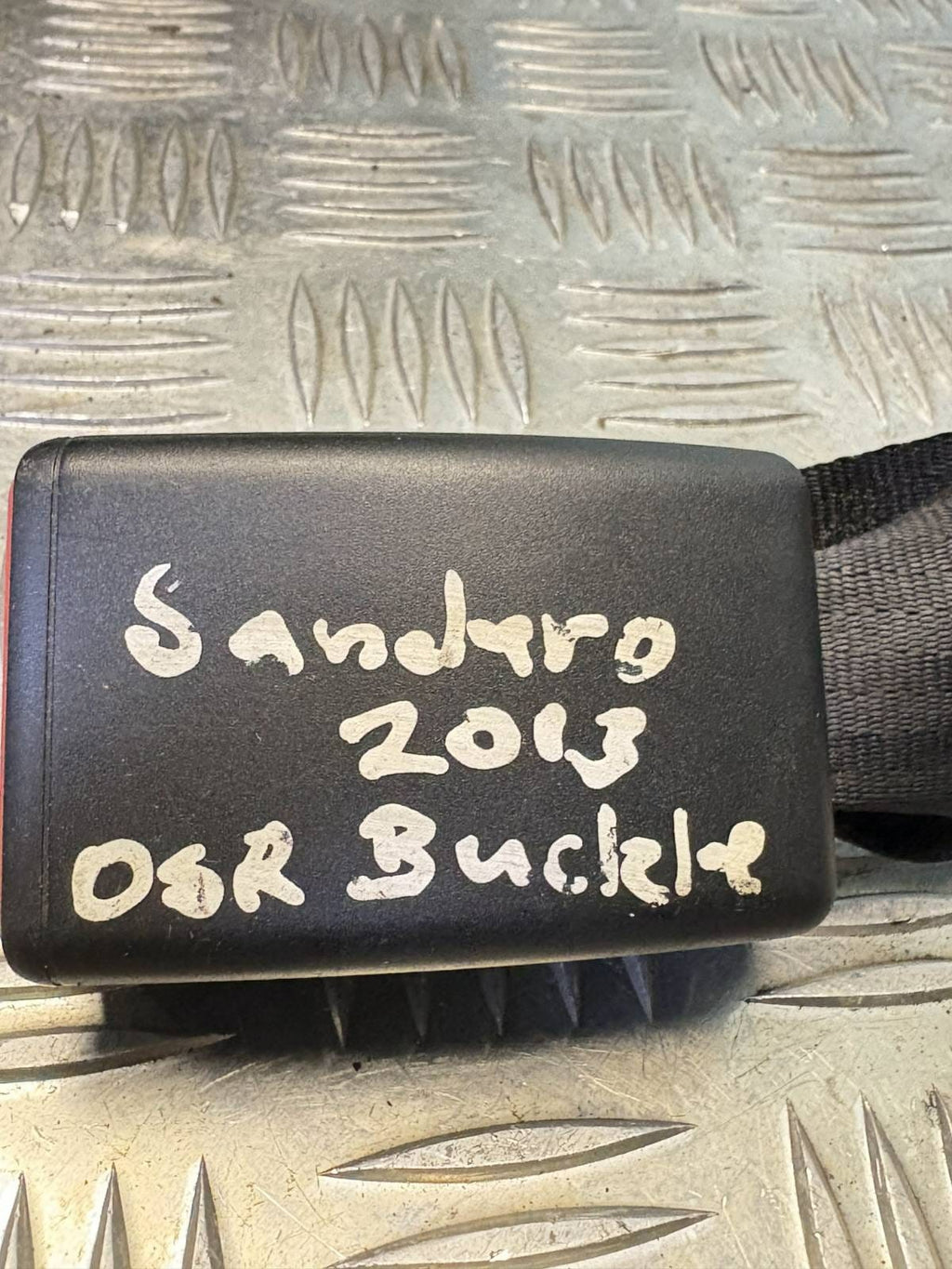 Dacia Sandero II/Stepway Rear Right Seat Belt Buckle 878168063R 2012-2020