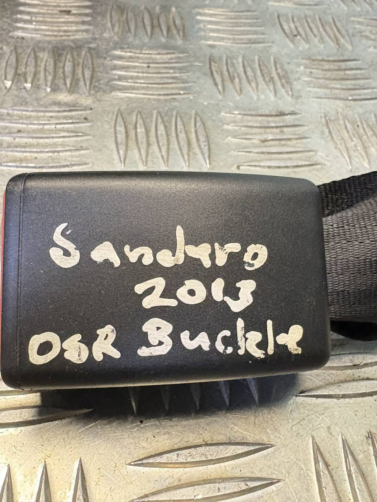 Dacia Sandero II/Stepway Rear Right Seat Belt Buckle 878168063R 2012-2020