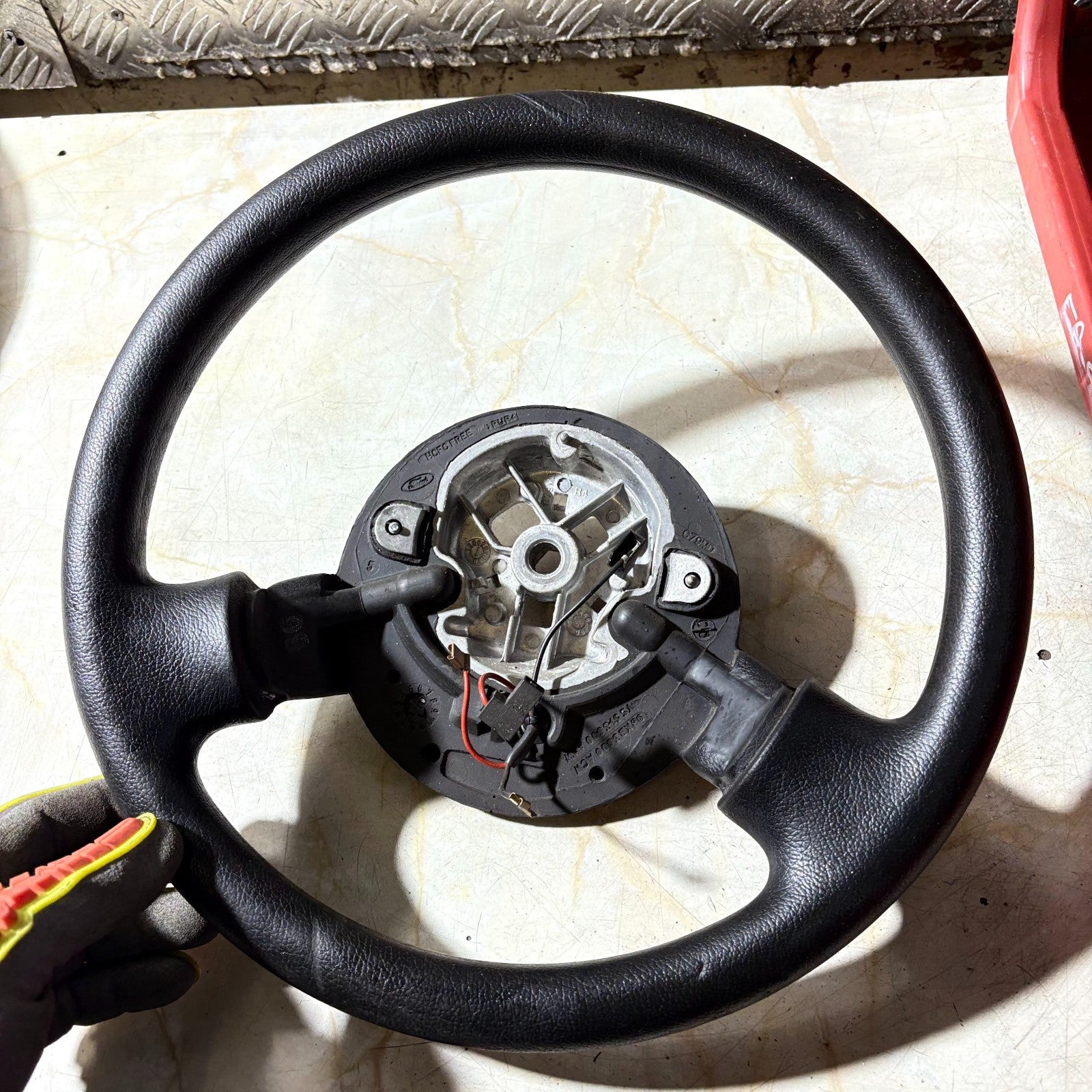 Ford Ka Mk1 11/1996-10/2008 Steering Wheel 2 Spoke Black 98KB-3600-ACW