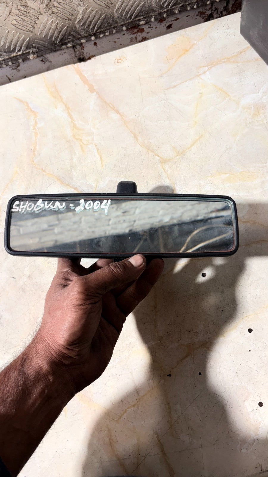 Interior Rear View Mirror Mitsubishi Shogun E30154946 2004