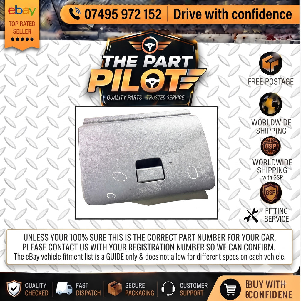 Nissan Pulsar Mk3 C13 2014-2018 5 Door Dashboard Glove Box Compartment