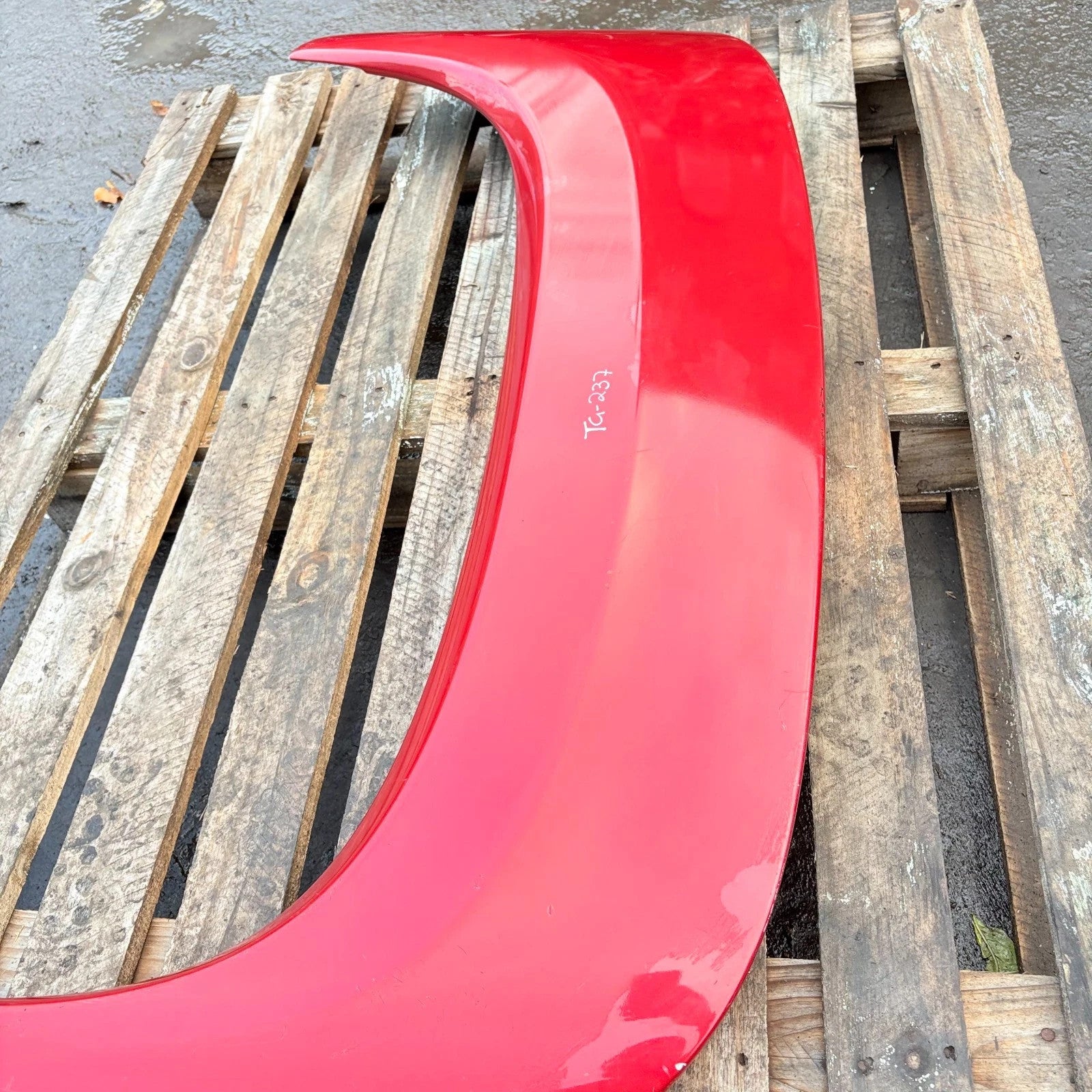 MITSUBISHI LANCER MK5 2007-2012 REAR BOOT SPOILER WING RED 6515A120