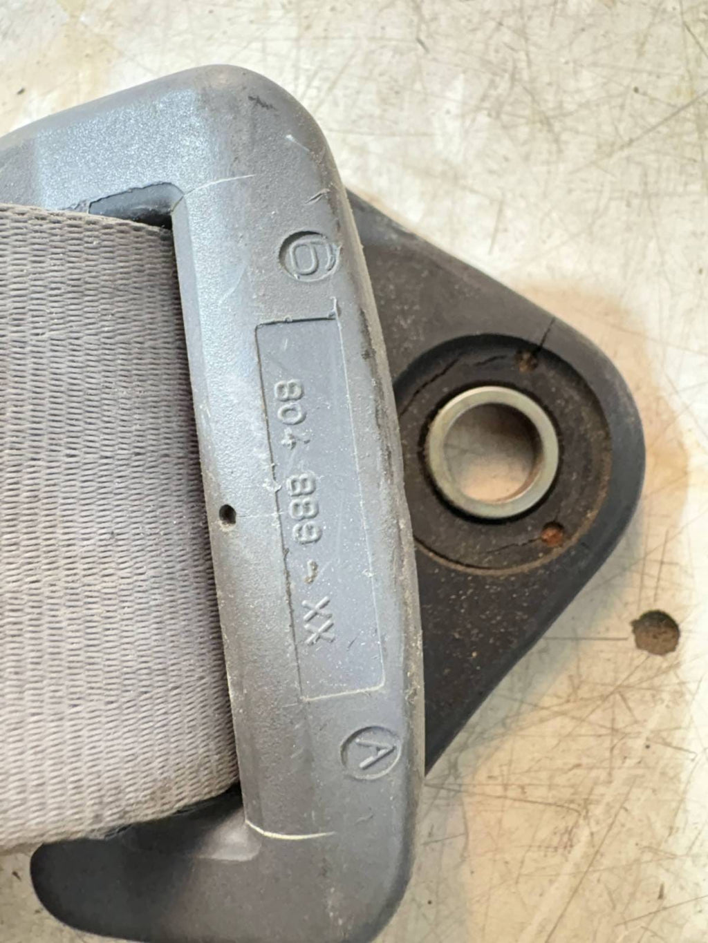 RENAULT MEGANE 2002 NSR RIGHT REAR SEAT BELT 848622A